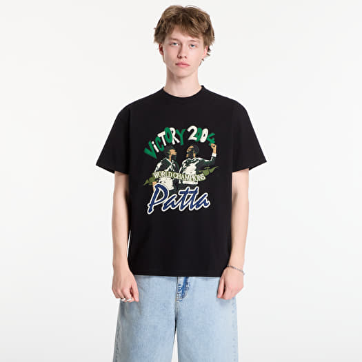 Majice Patta Victory T-Shirt UNISEX Black