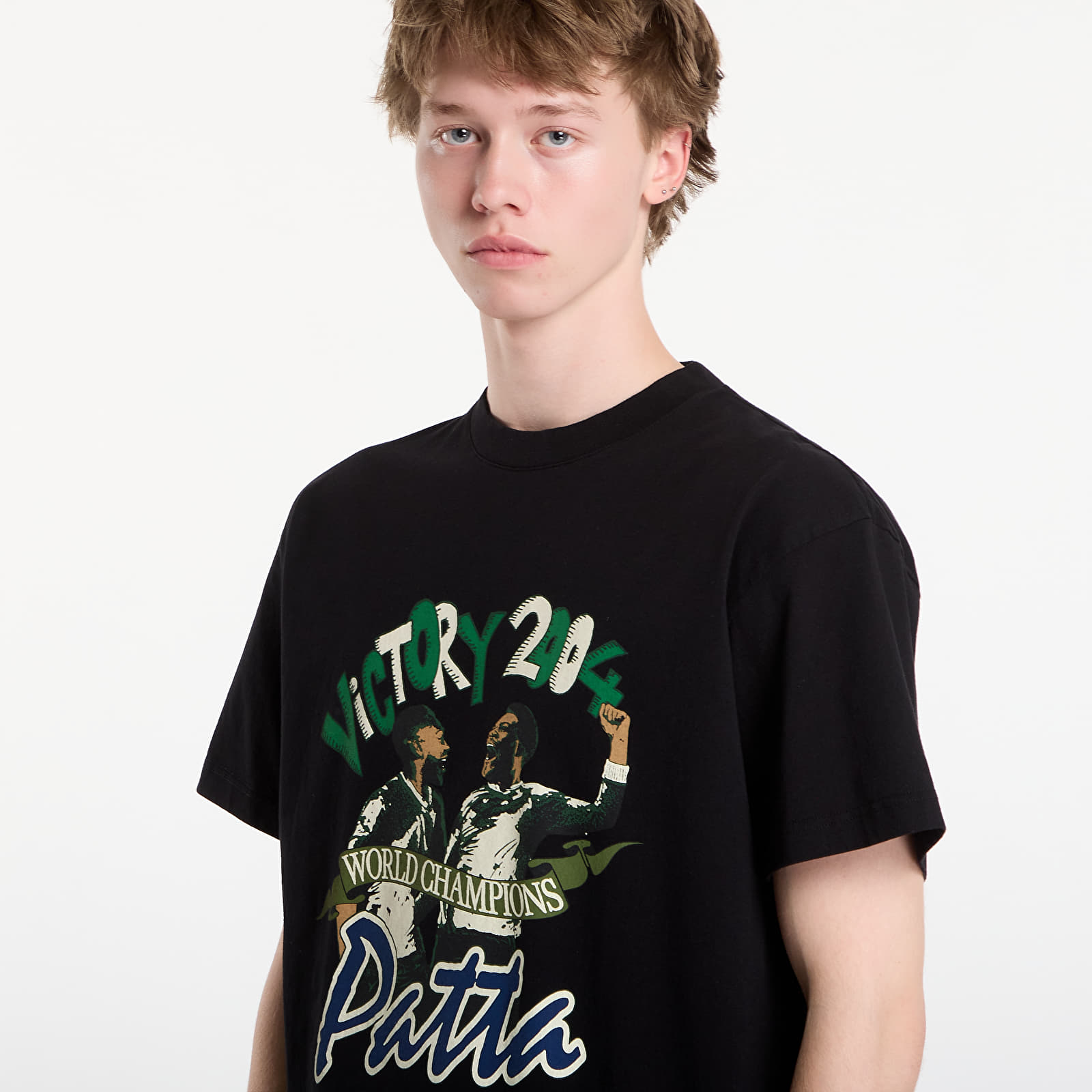 Majice T-shirt Patta Victory T-Shirt UNISEX Black