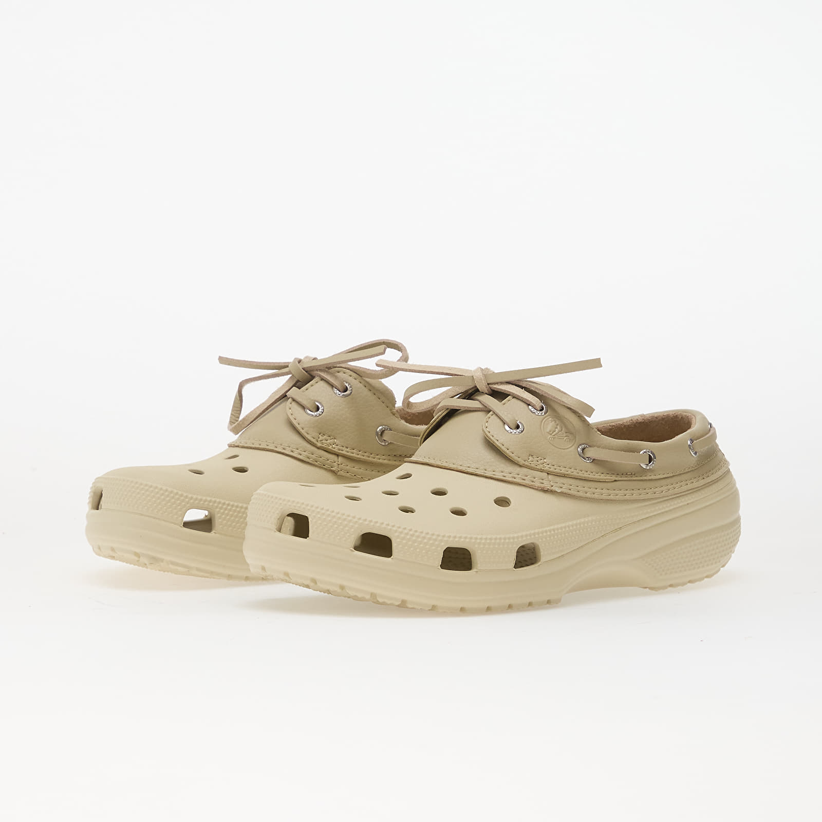 Buty męskie Crocs Classic Boat Shoe Bone/ Moth