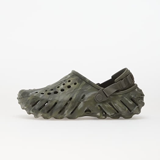 Crocs Echo Marbled Clog Dusty Olive/ Multi