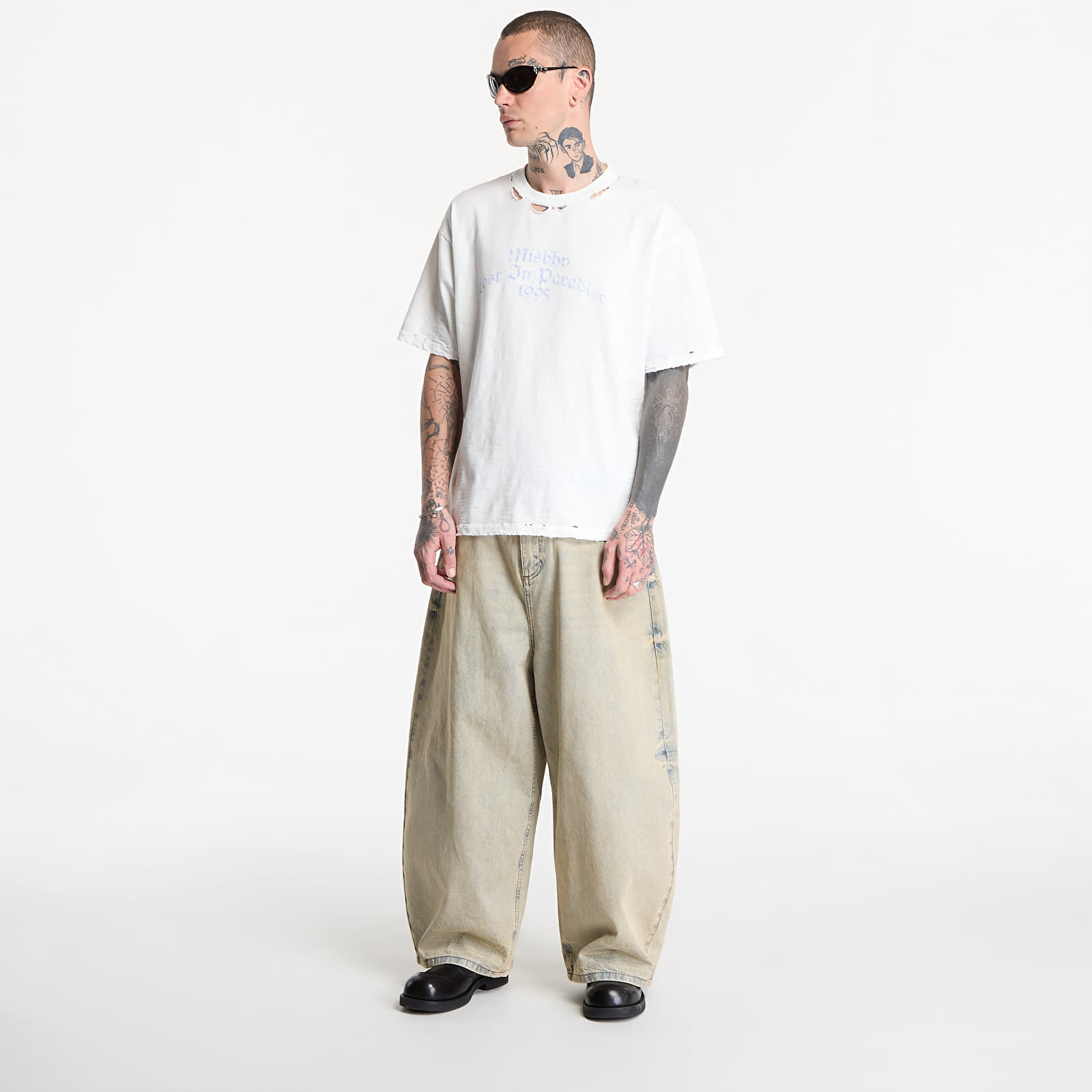 Marškinėliai MISBHV Lost In Paradise T-Shirt UNISEX Off White
