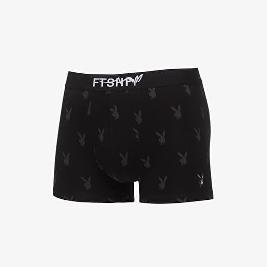Боксеры Playboy x FTSHP Underwear Mens Boxers 3 Pack Black