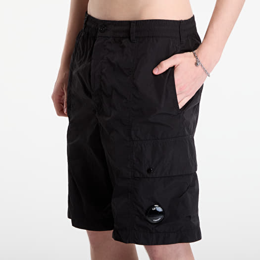 Men's shorts C.P. Company Chrome-R Lens Boxy Cargo Shorts Black