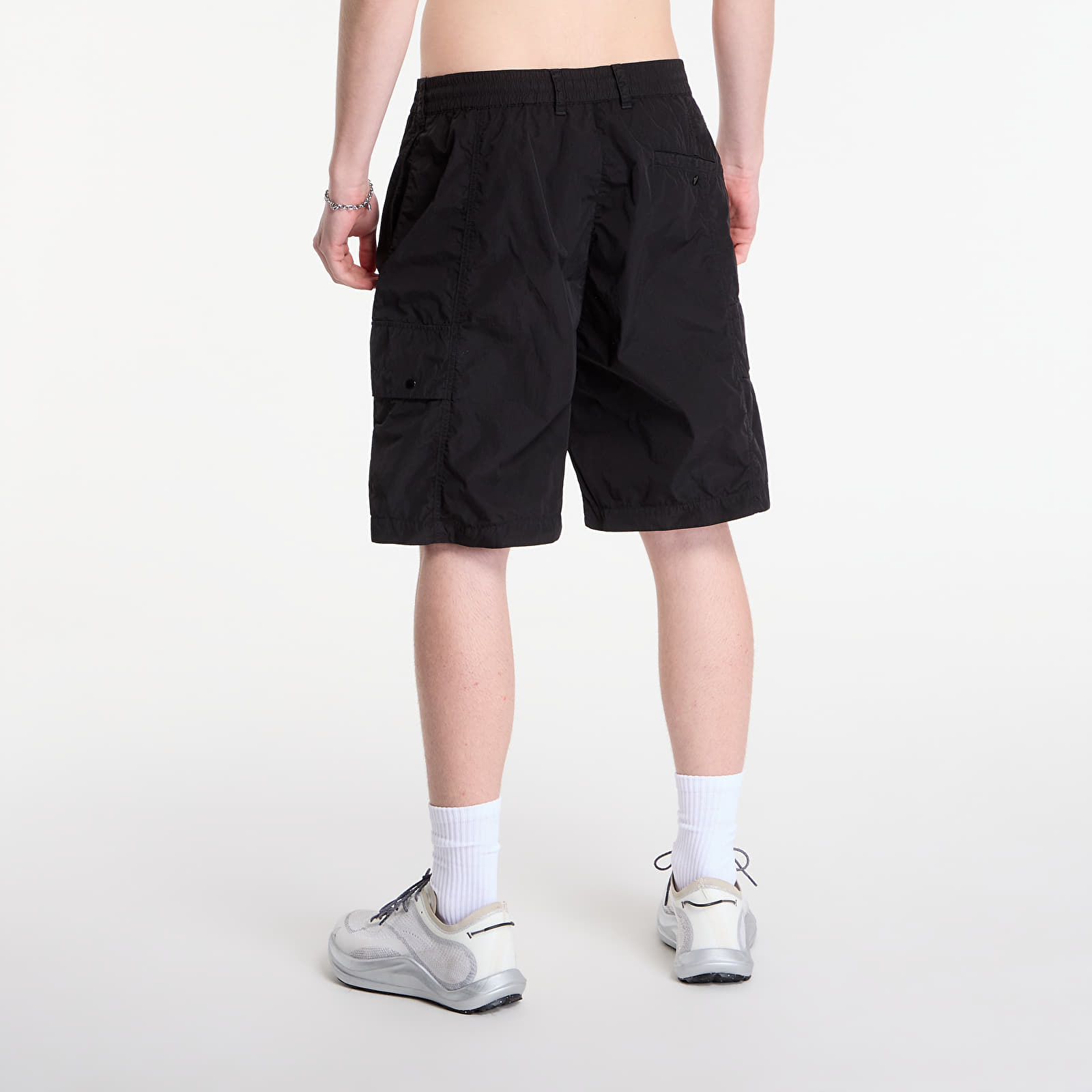 Men's shorts C.P. Company Chrome-R Lens Boxy Cargo Shorts Black