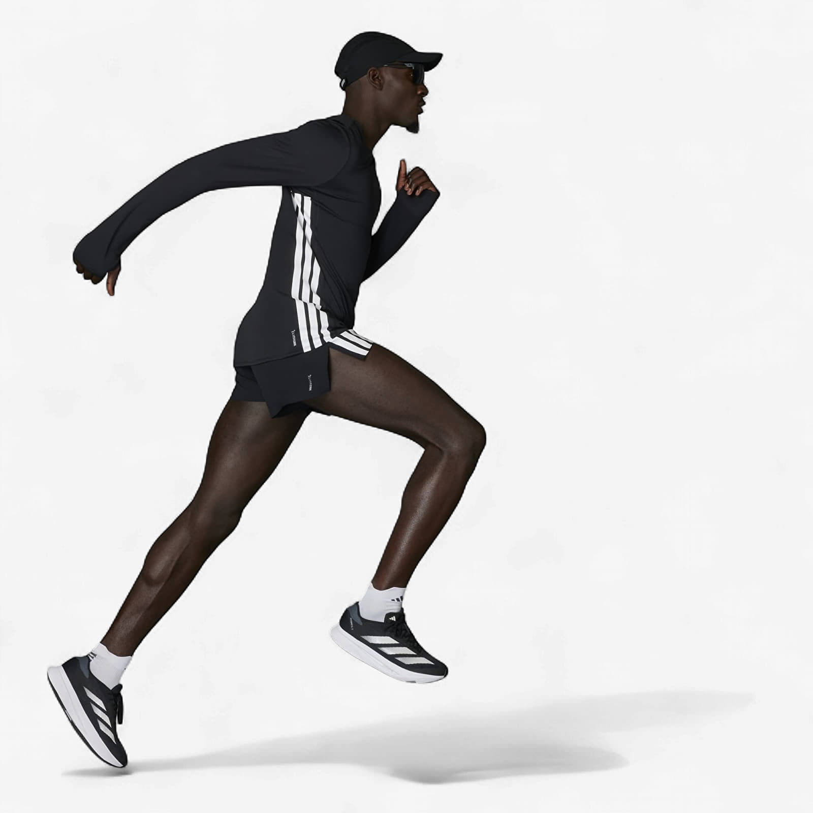 Shorts adidas Adizero Running Gel Pocket Shorts Black