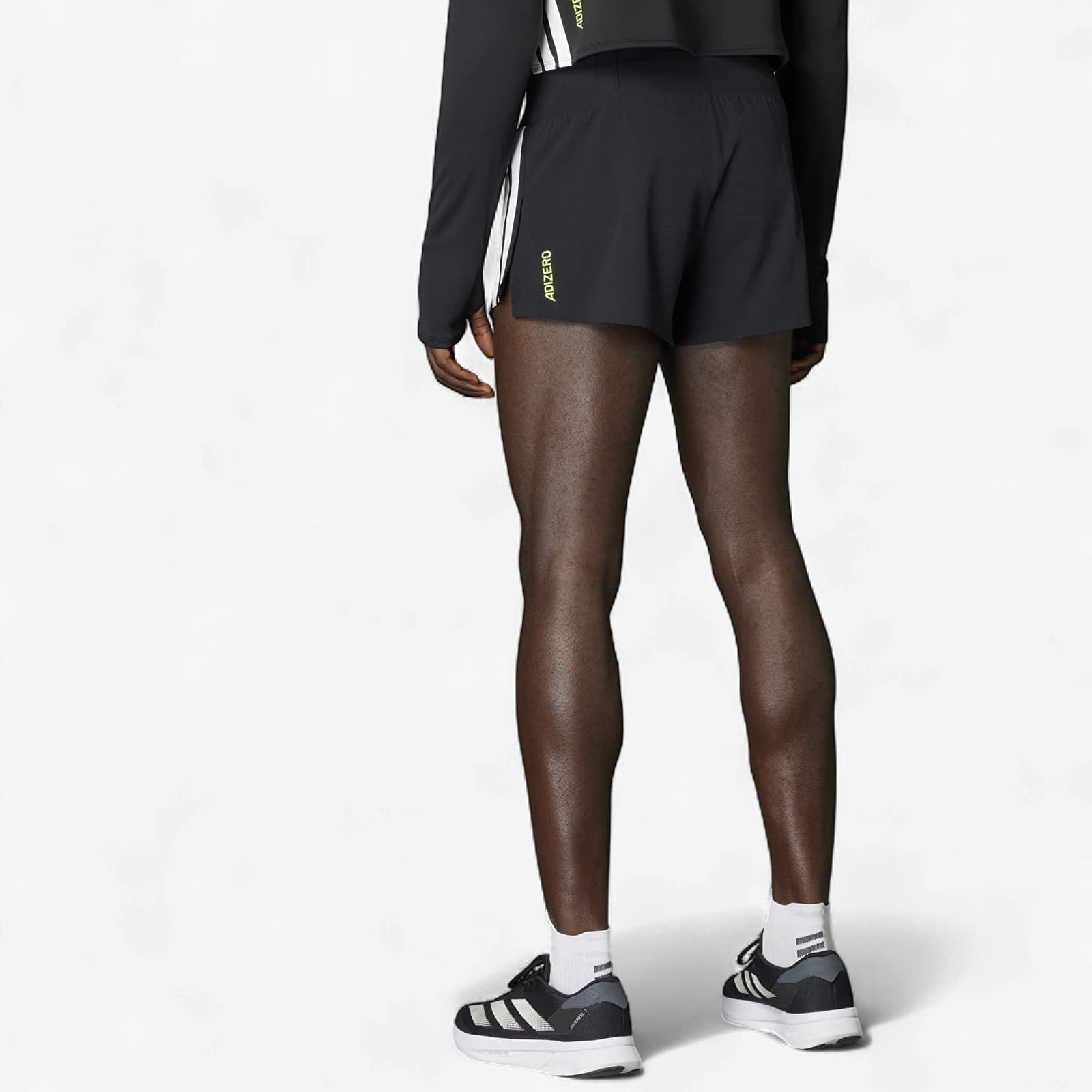 Shorts adidas Adizero Running Gel Pocket Shorts Black