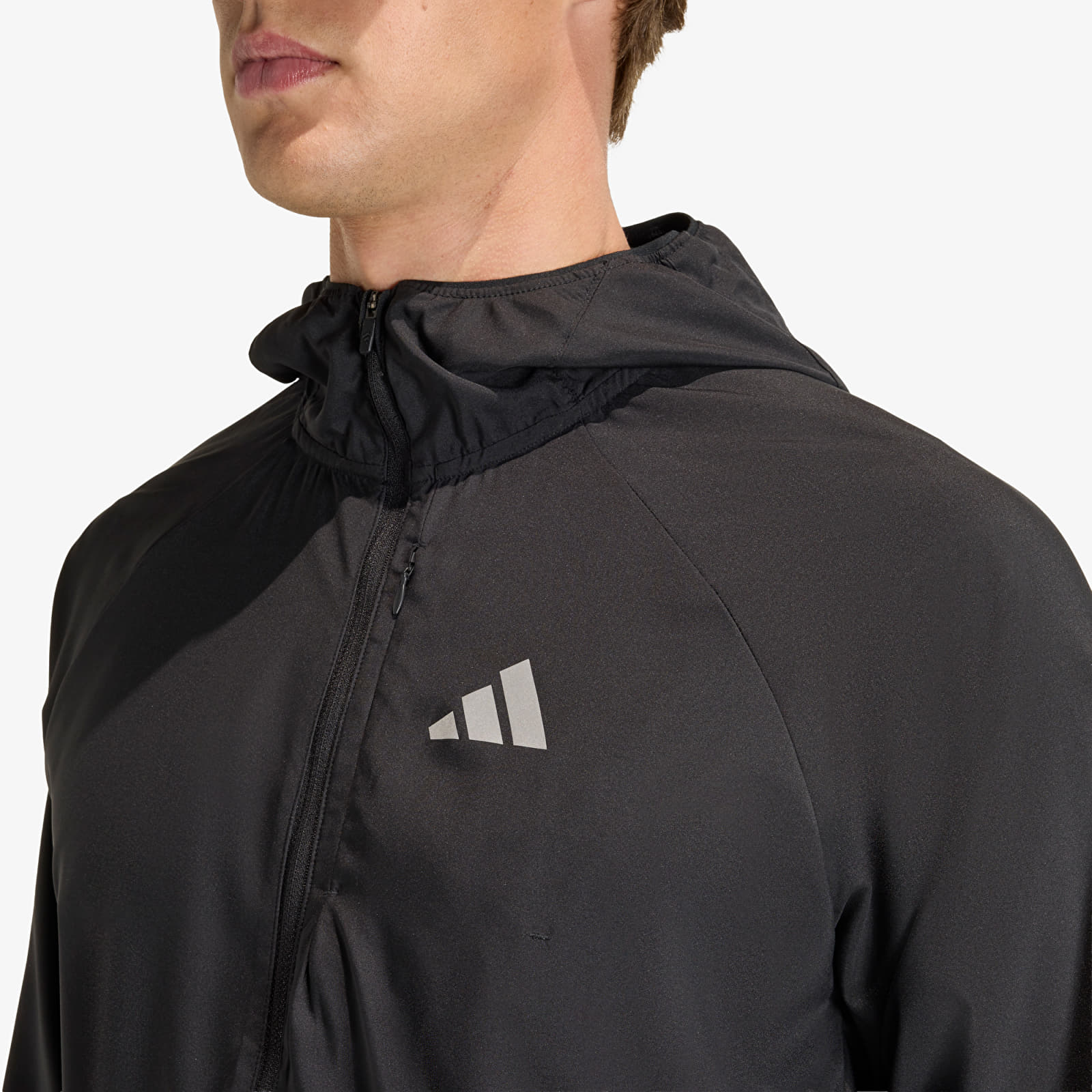 Kurtki adidas Adi365 Running Essentials Jacket Black
