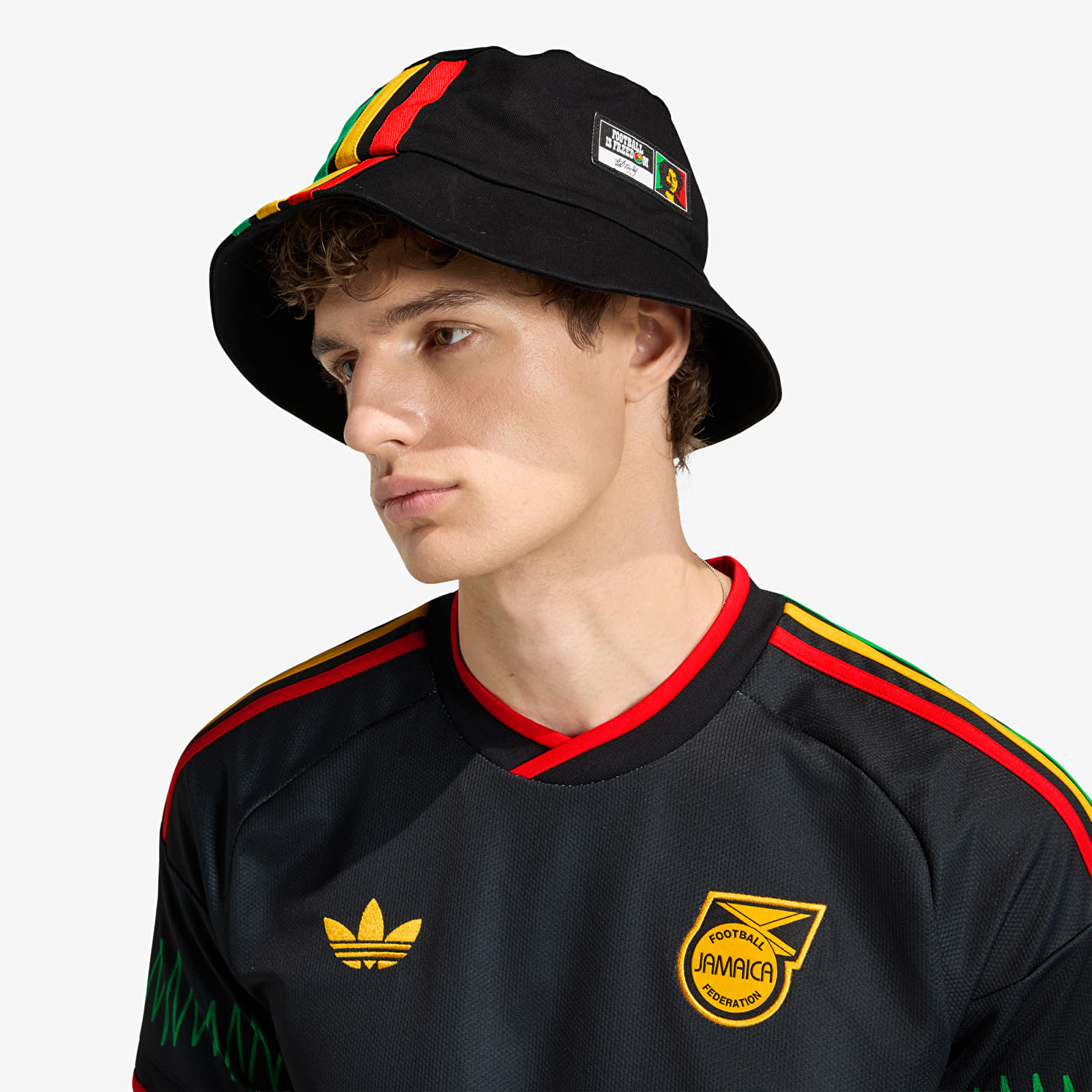 Dresy adidas Jamaica 26 X Bob Marley Away Jersey Black