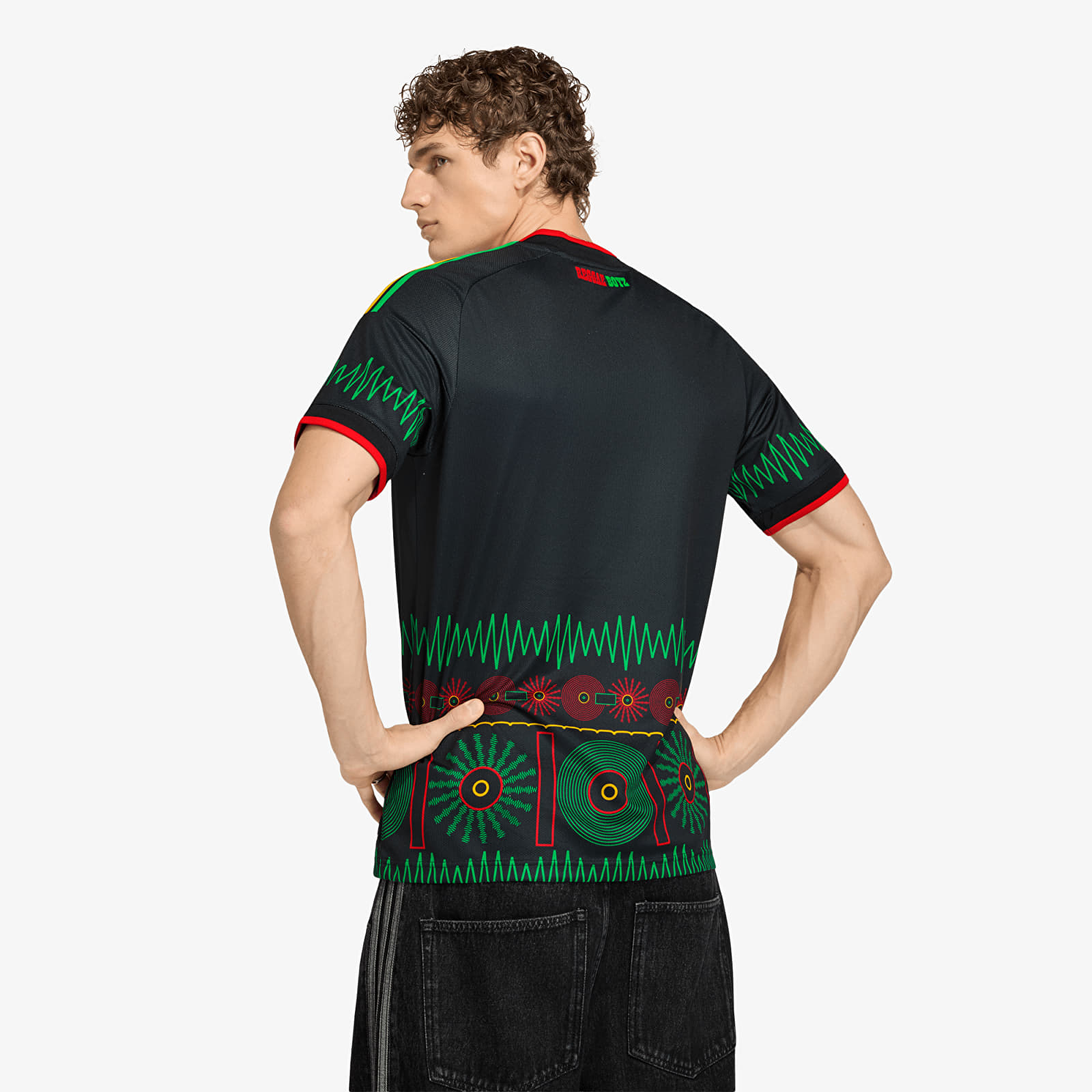 Dresy adidas Jamaica 26 X Bob Marley Away Jersey Black