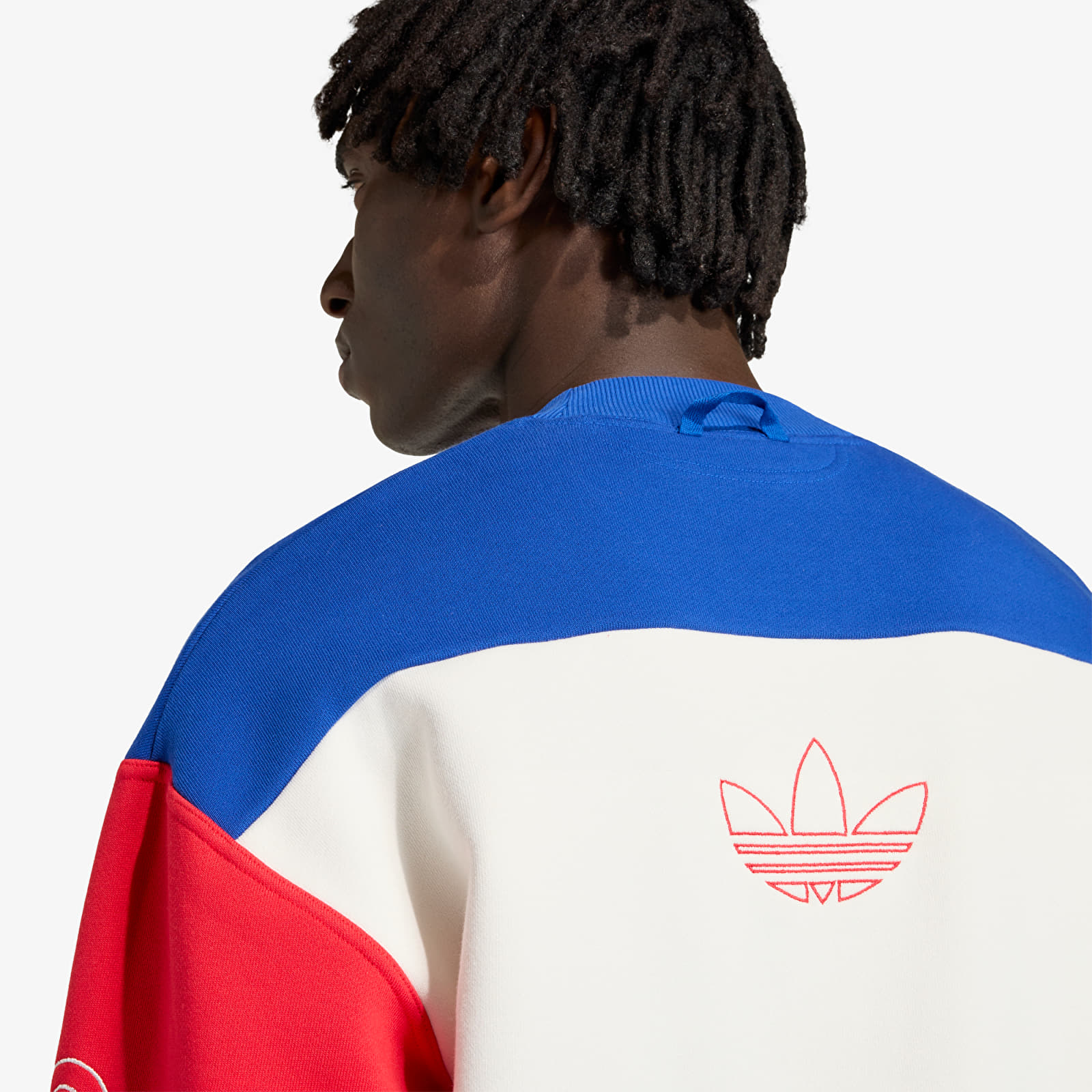 Mikiny adidas Graphic Sweatshirt Team Royal Blue/ Cloud White