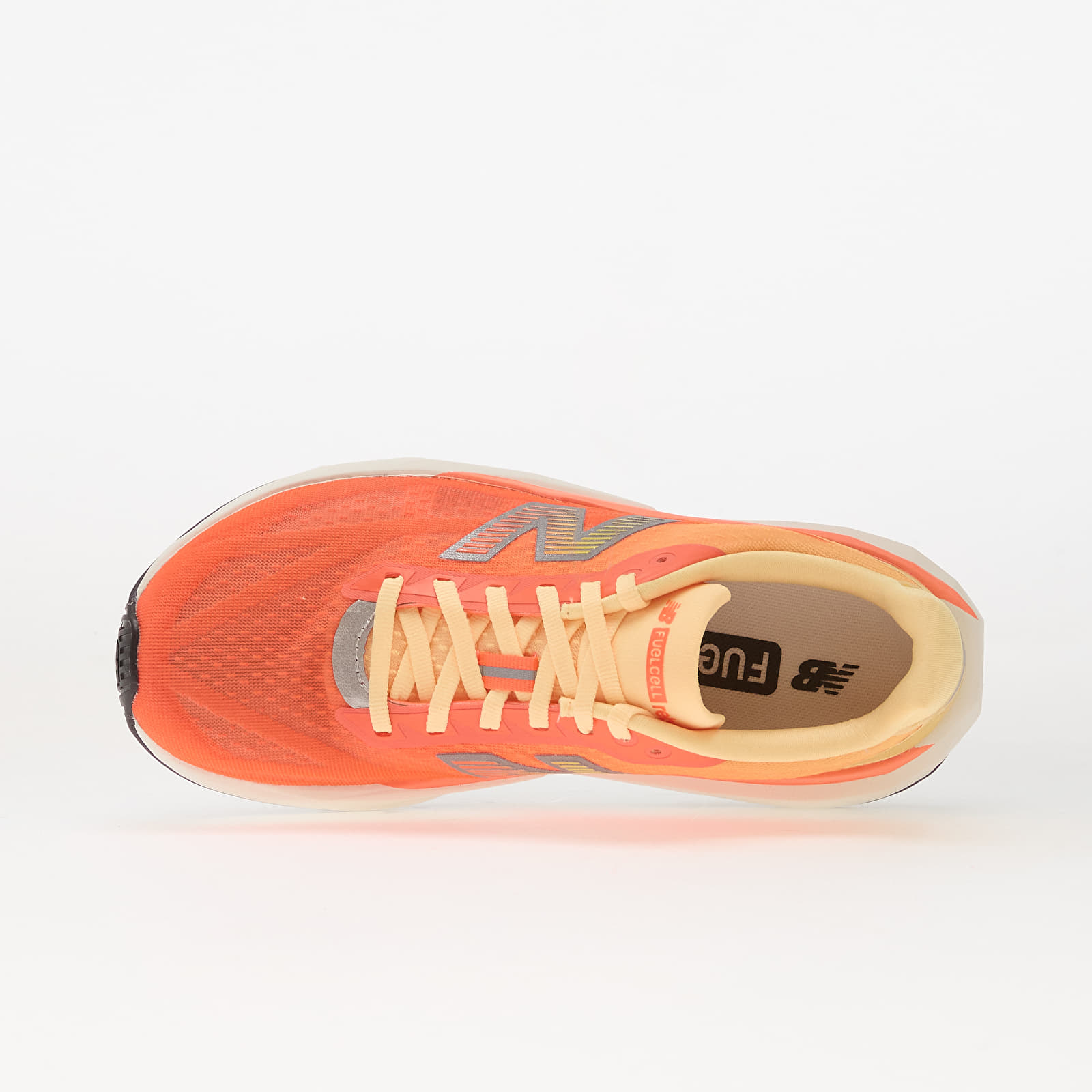 Ženski čevlji New Balance FuelCell Rebel v5 Tangerine Heat/ Silver Metallic