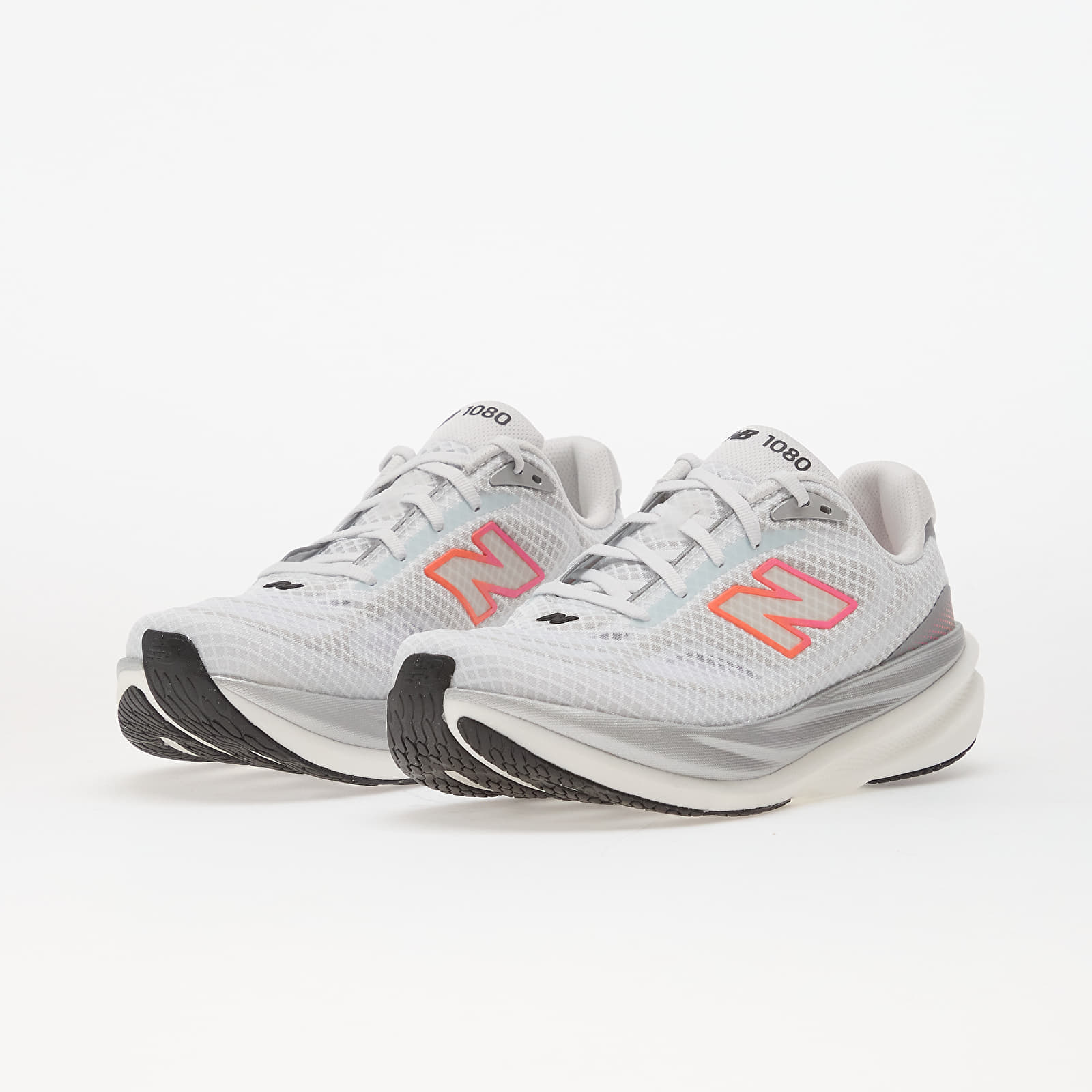 Мъжки кецове и обувки New Balance Infinion 1080 v15 White/ Pink Heat/ Tangerine Heat