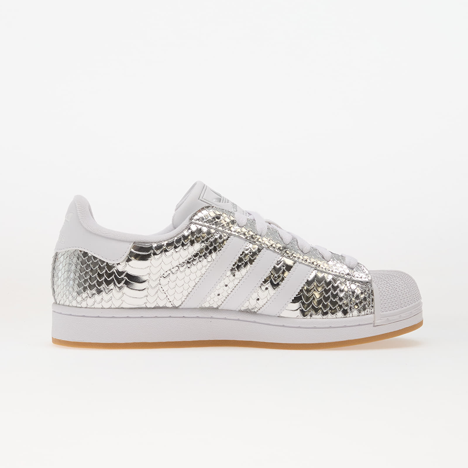 Women's shoes adidas Superstar II W Silver Metallic/ Ftw White/ Grey Two