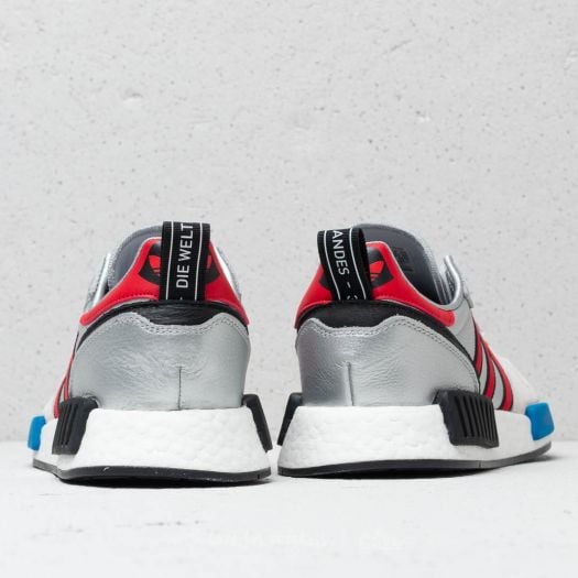 Men s shoes adidas Rising Star x R1 Silver Metallic Collegiate Red Ftw White Footshop