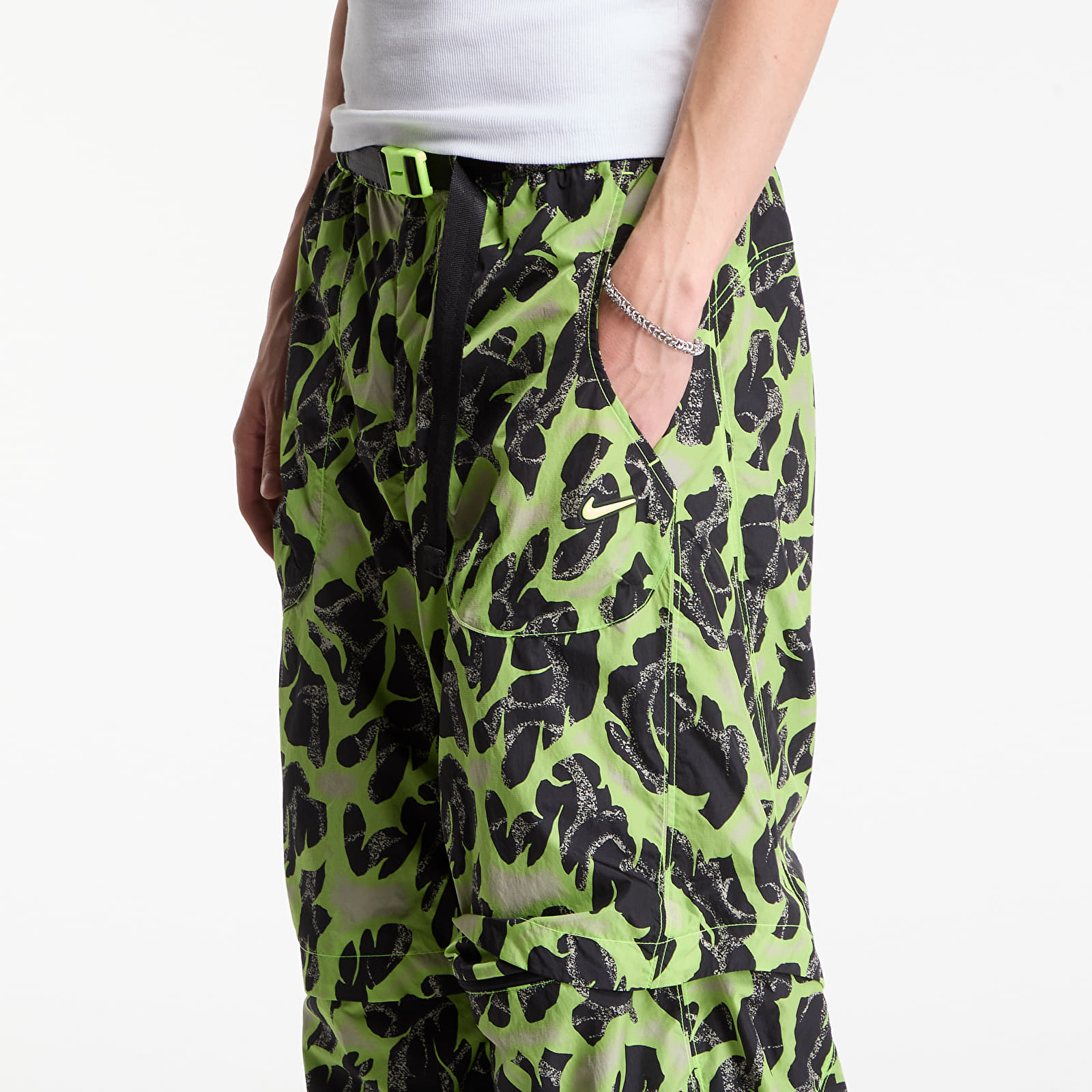 Pantaloni Nike Project F.R.O.G. Men's Woven Convertible Pants Cream Ii/ Volt Ice/ Volt Ice