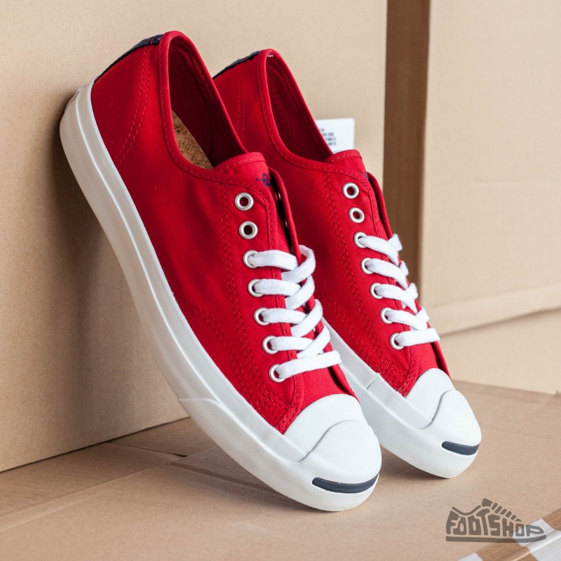 靴 Converse Jack Purcell 2000 Red Smile Converse Jack Purcell Jack Ox Days Red/White | Footshop