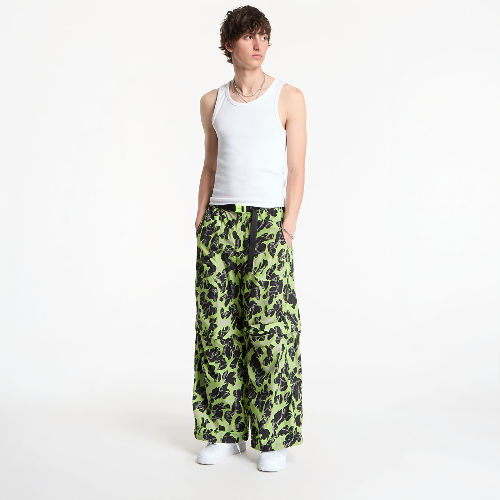Pantaloni Nike Project F.R.O.G. Men's Woven Convertible Pants Cream Ii/ Volt Ice/ Volt Ice