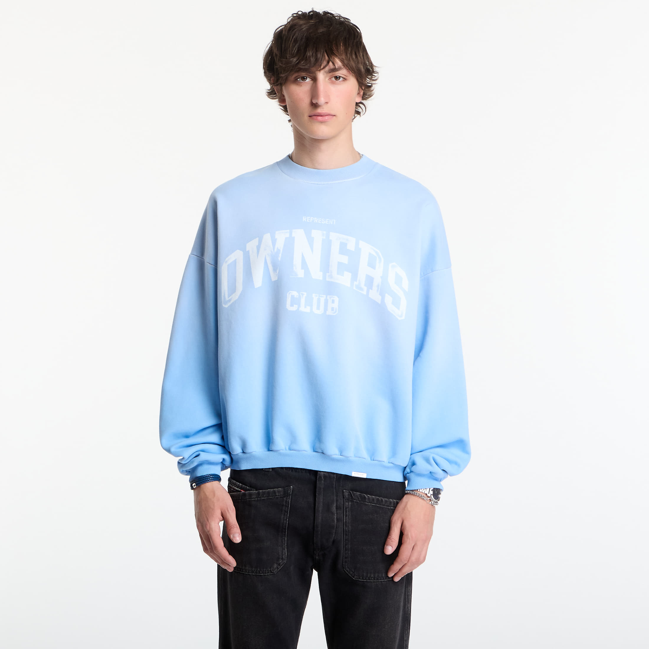Felpa REPREENT Owner weathirt UNIEX ky Blue