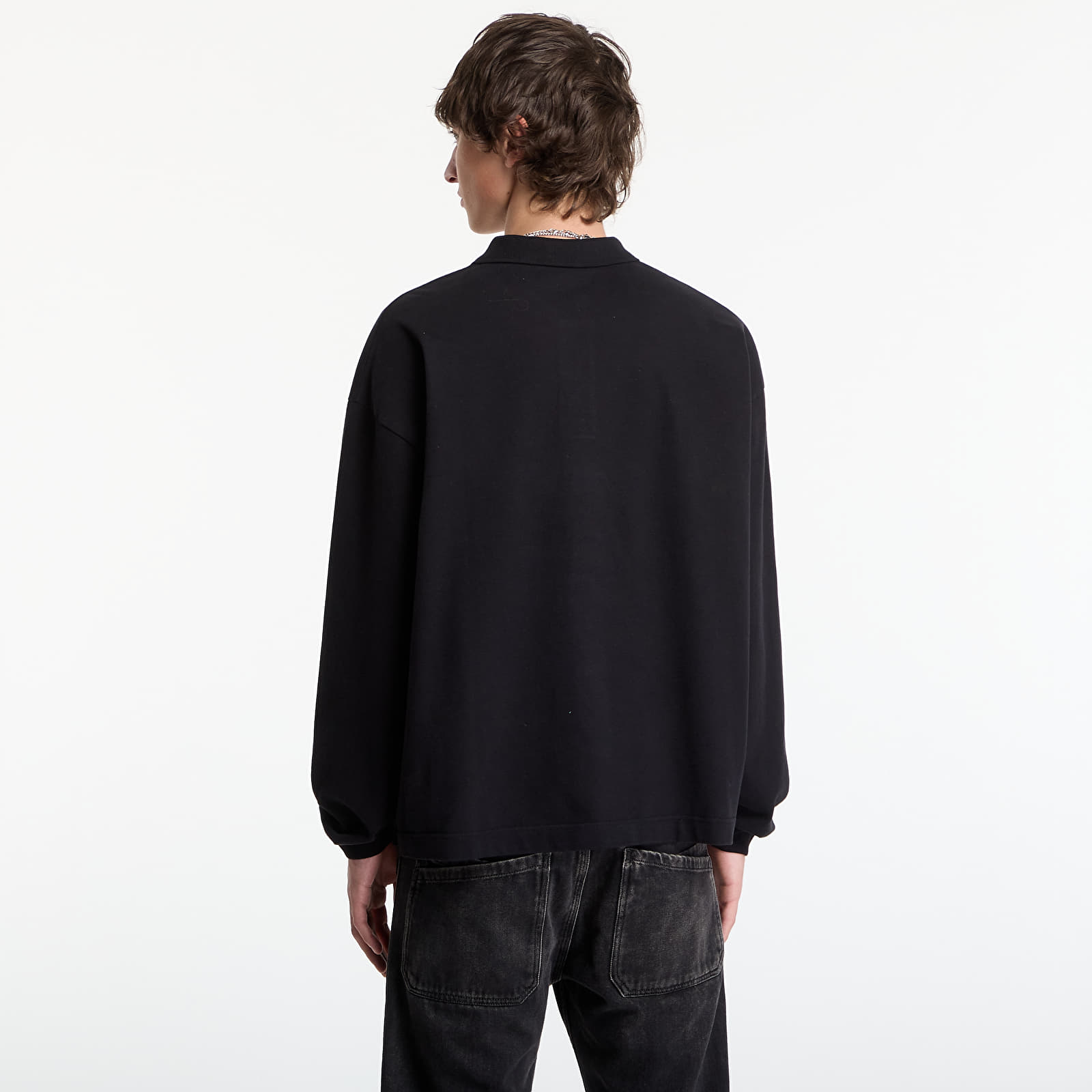 T-Shirts REPRESENT Owners Rugby Top UNISEX Jet Black