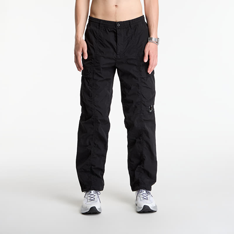 C.P. Company Chrome-R Regular Cargo Lens Pants Black