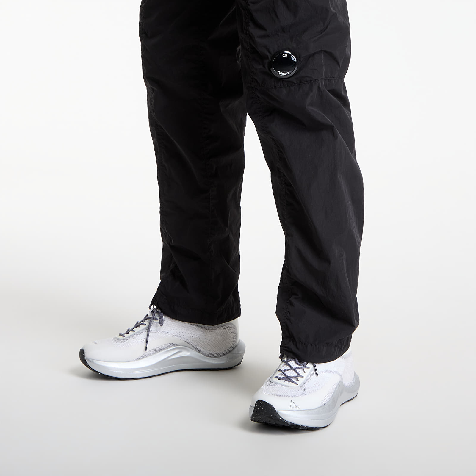 Men's trousers C.P. Company Chrome-R Regular Cargo Lens Pants Black