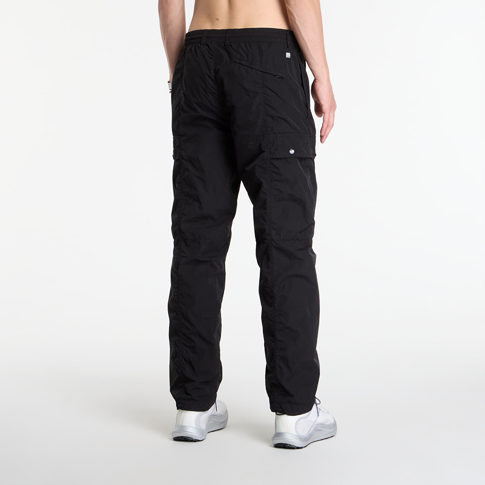 Men's trousers C.P. Company Chrome-R Regular Cargo Lens Pants Black
