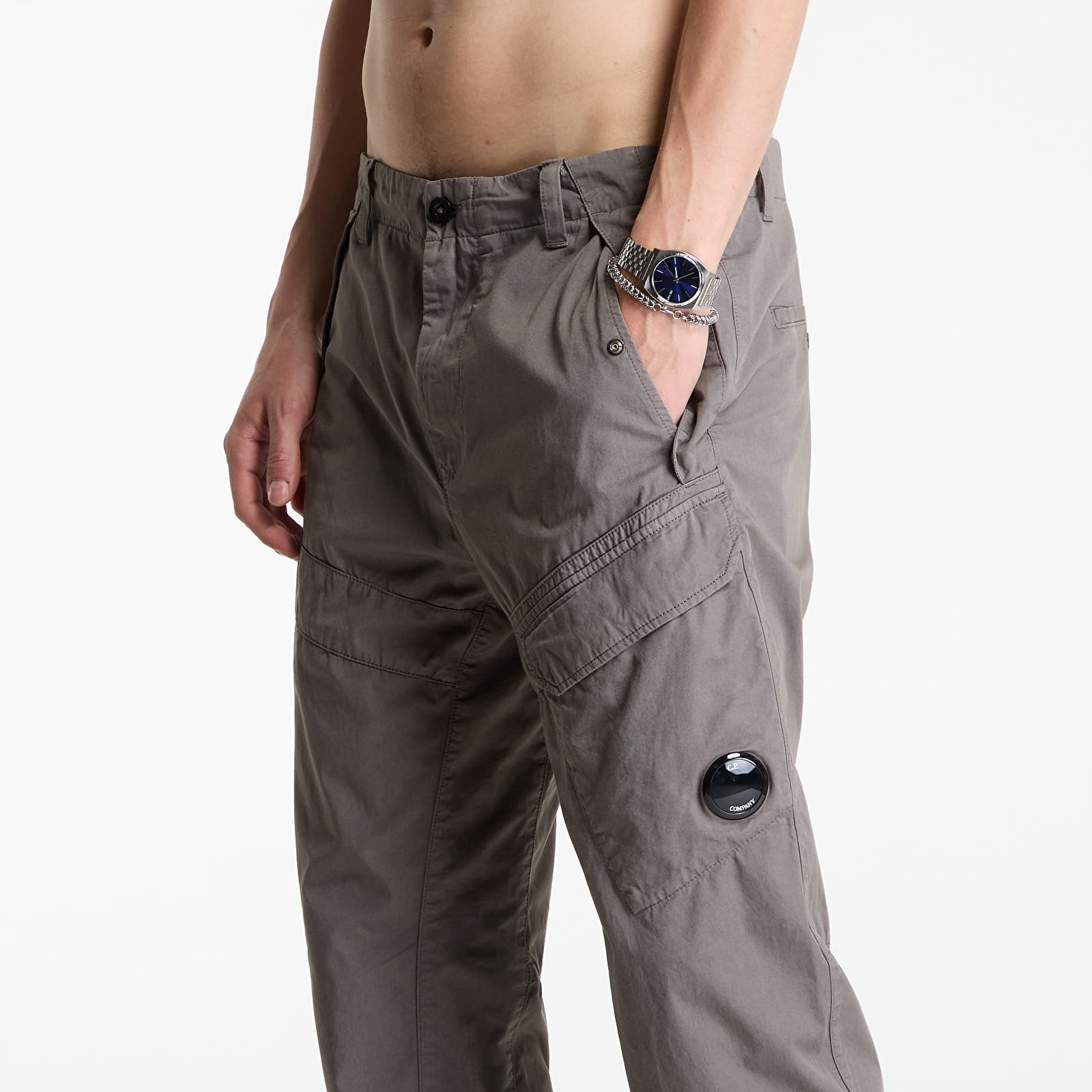 Men's trousers C.P. Company Cargo Pant Gunmetal