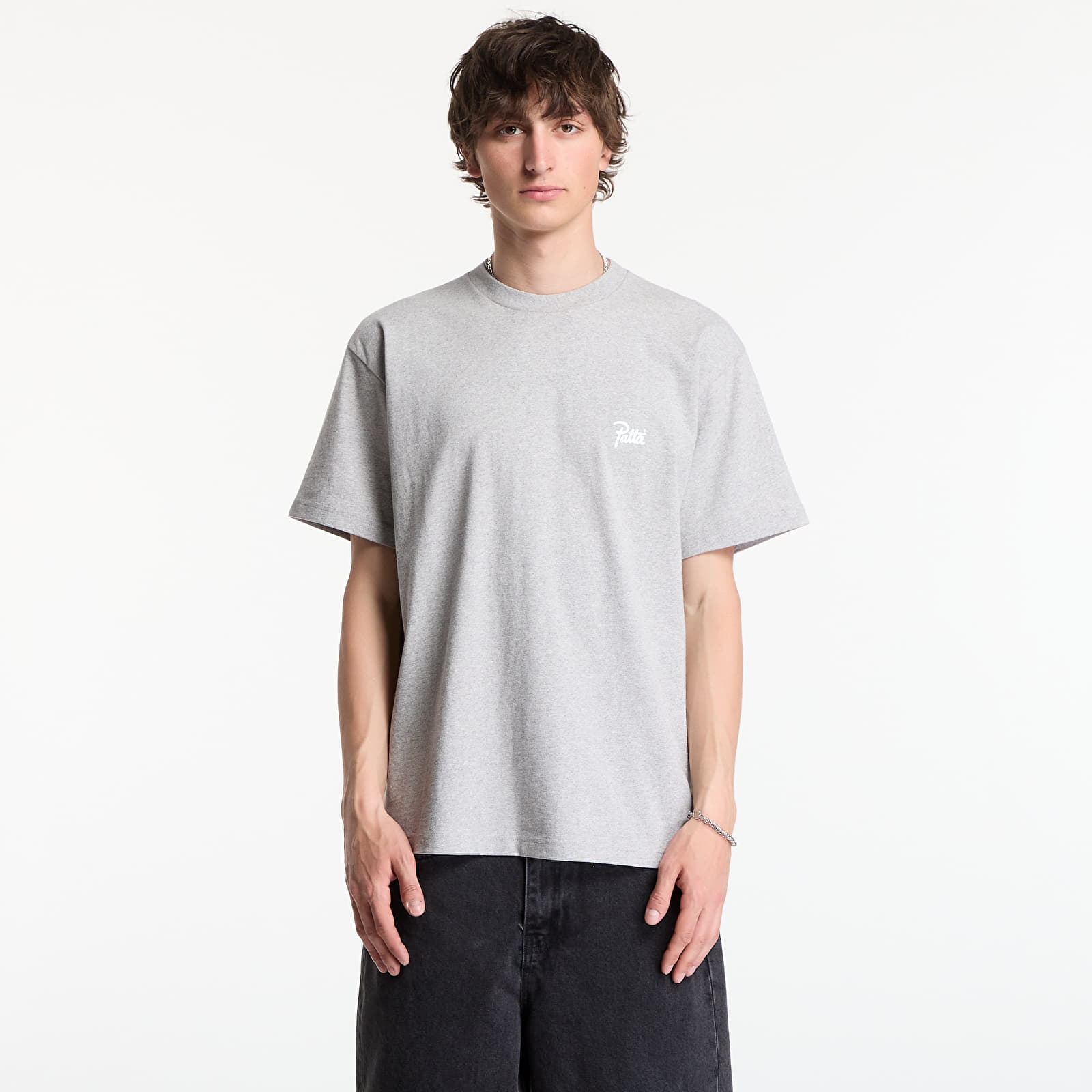 Majice i košulje Patta Protect Yourself T-Shirt UNISEX Melange Grey