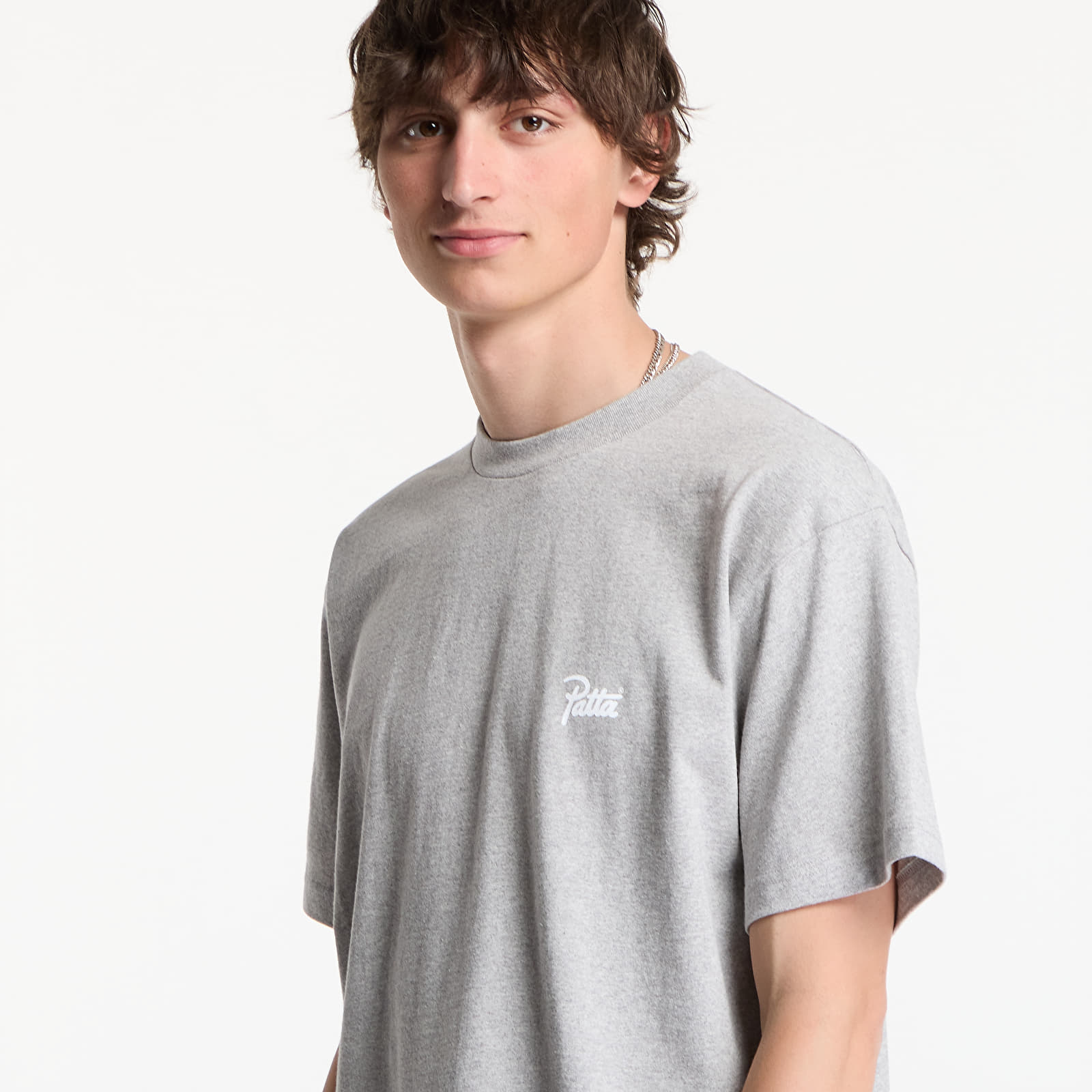 Majice i košulje Patta Protect Yourself T-Shirt UNISEX Melange Grey