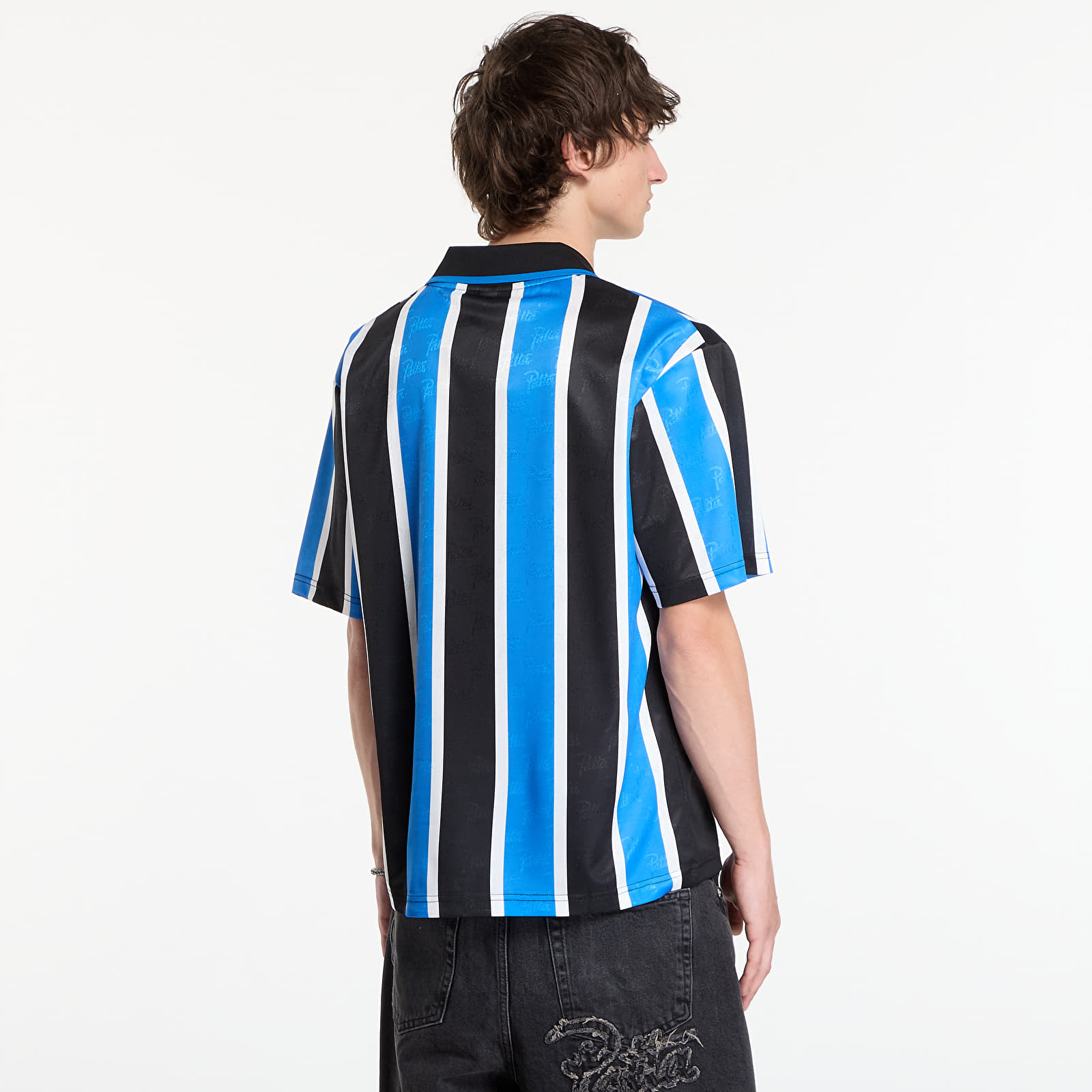 Фланелки Patta Stripe Football Jersey UNISEX French Blue