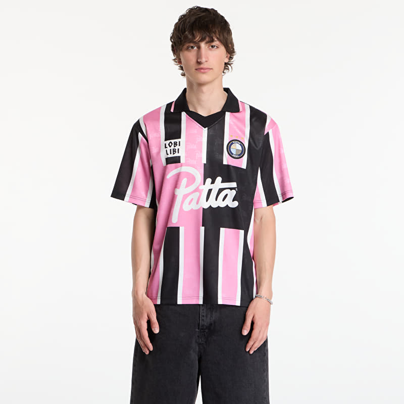 Jersey Patta Stripe Football Jersey UNISEX Begonia Pink