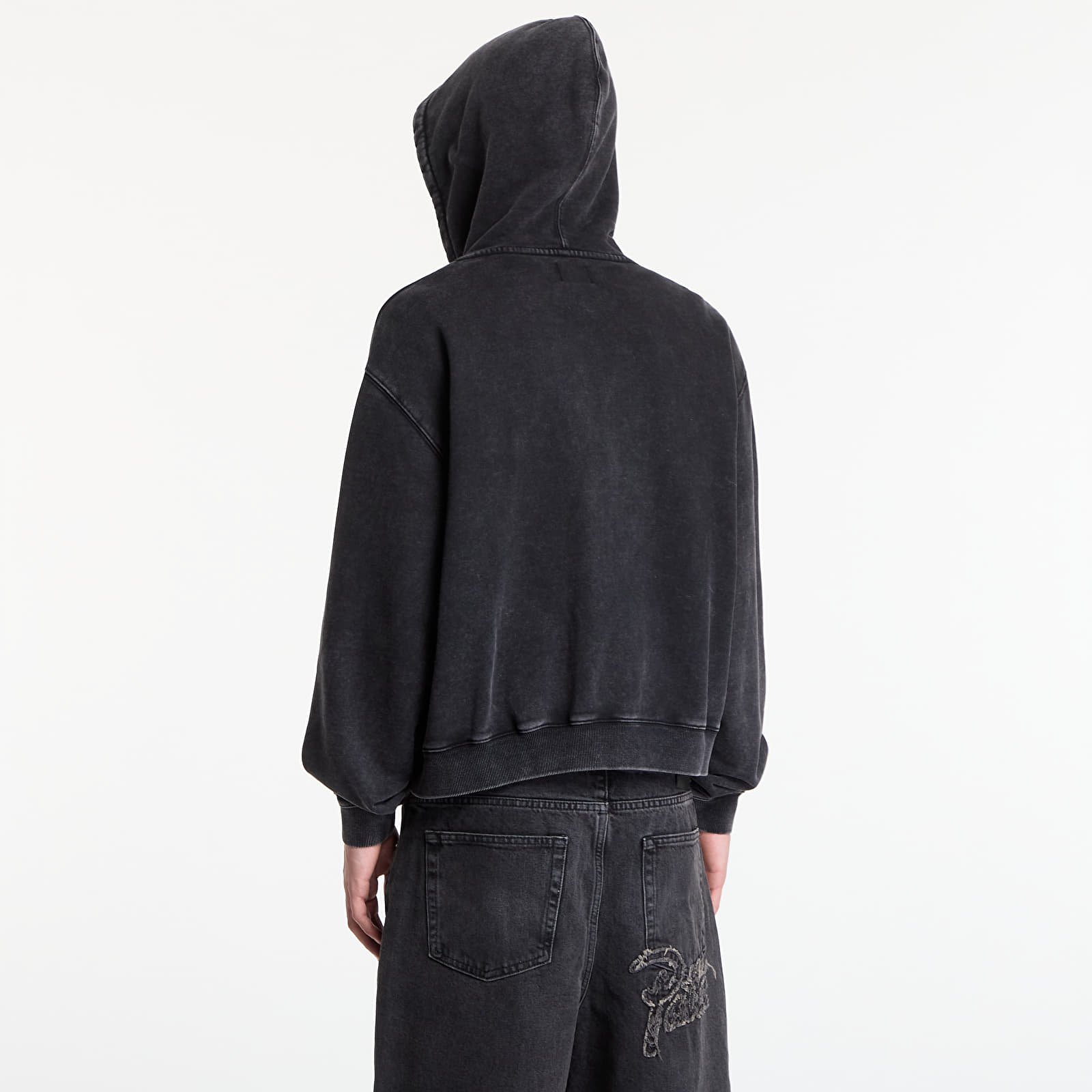 Hettegensere og sweatshirts Patta Loopback Logo Zip Hooded Sweater UNISEX Moonless Night