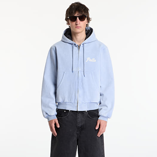 Chaqueta Patta Peace Canvas Hooded Jacket UNISEX Light Blue Denim