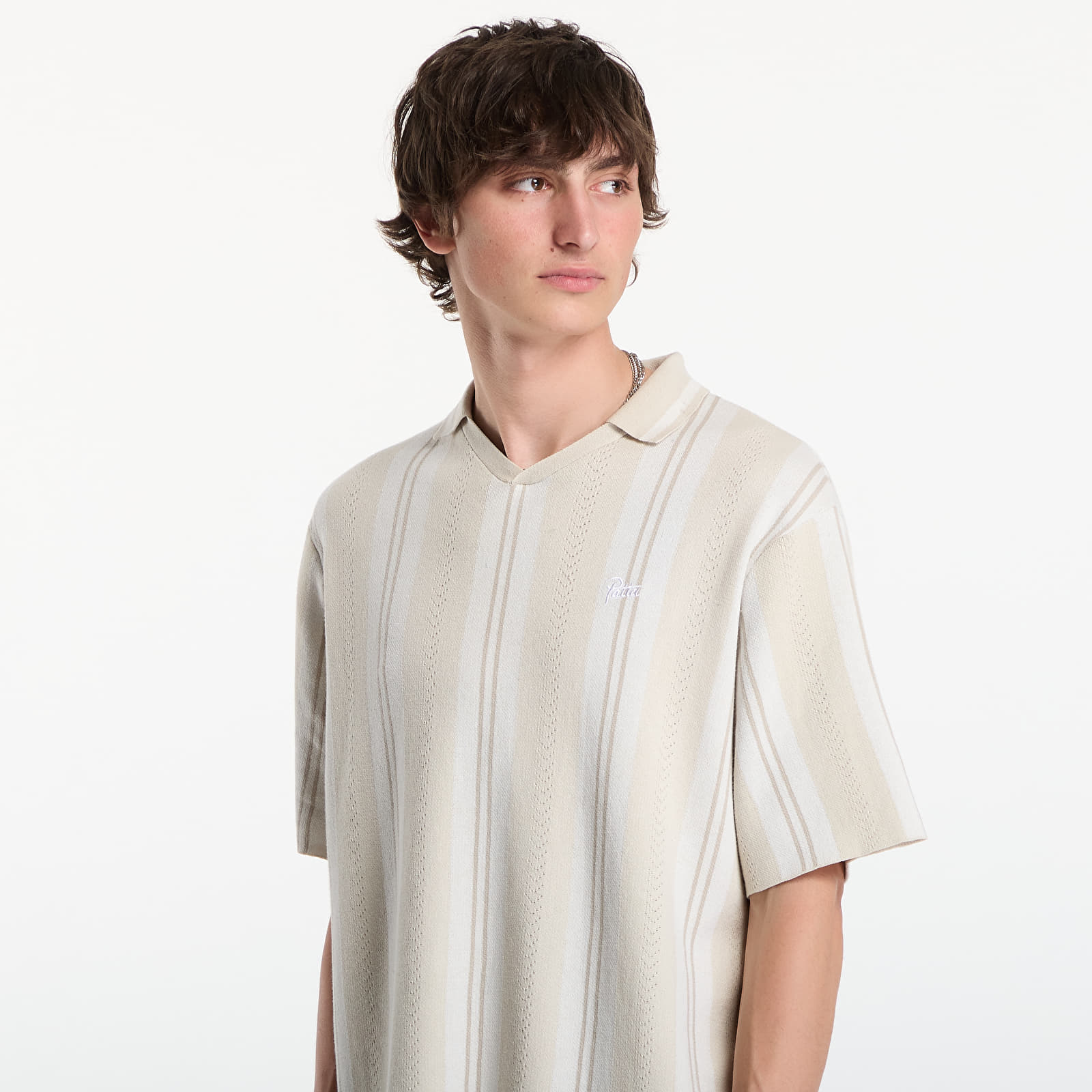 T-särgid Patta Knitted Football Shirt UNISEX Oatmeal
