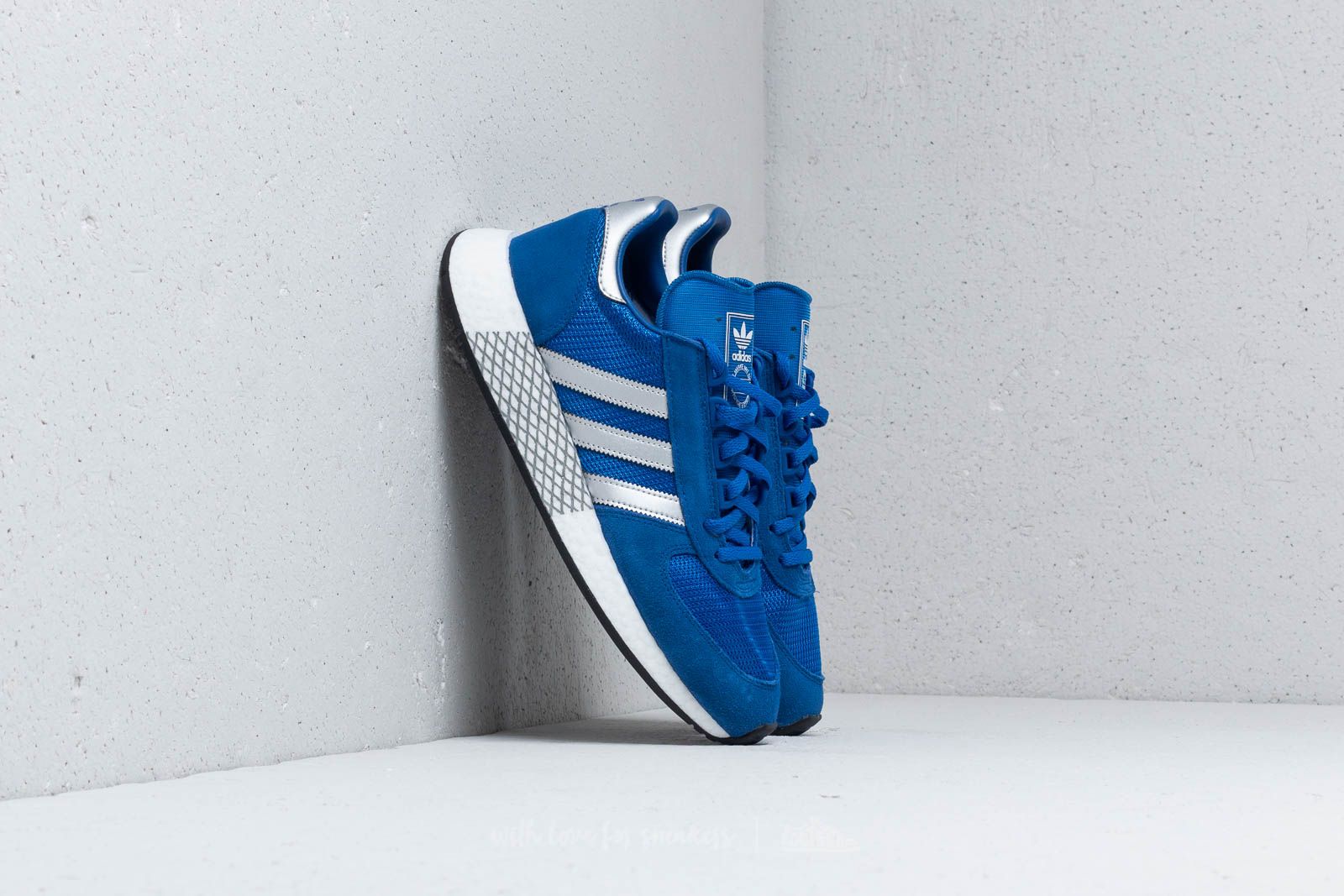 Férfi cipők adidas Marathon x 5923 Blue/ Silver Metallic/ Collegiate Royal
