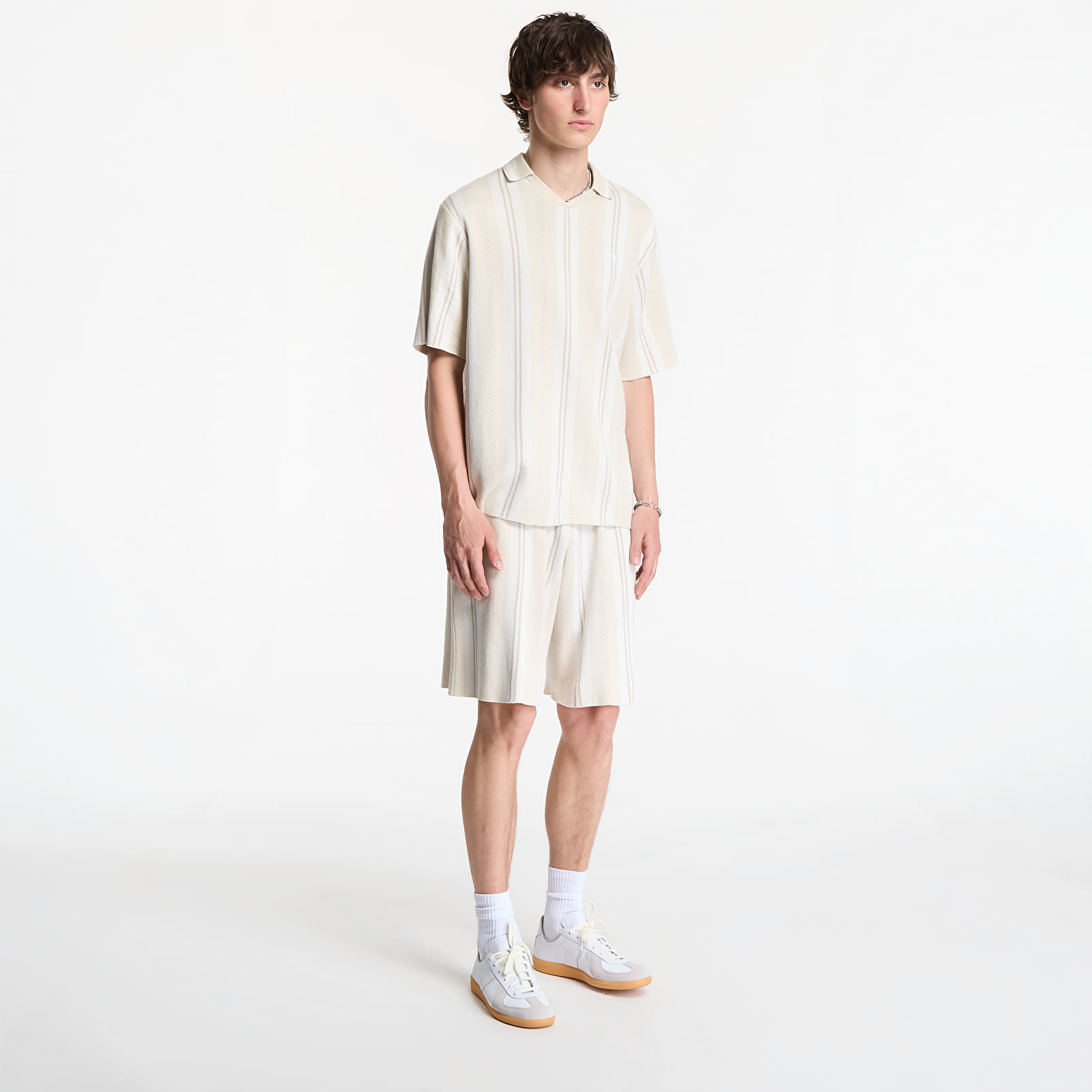 T-särgid Patta Knitted Football Shirt UNISEX Oatmeal
