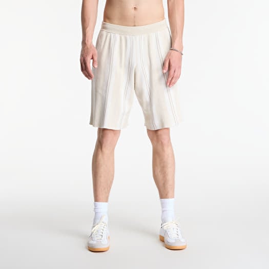 Kurze Hosen Patta Knitted Football Shorts Oatmeal