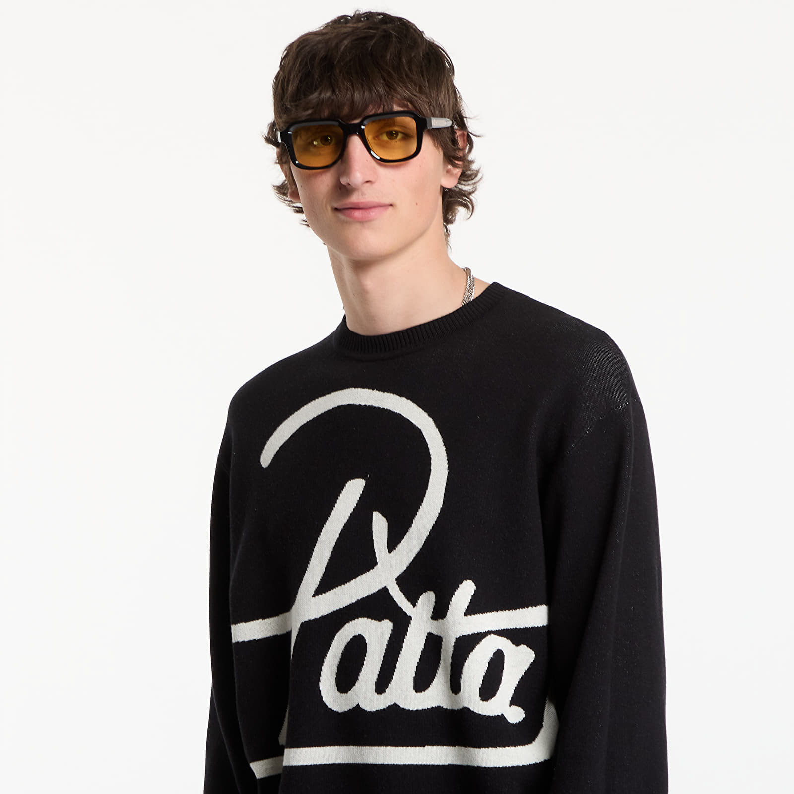 Свитеры и джемперы Patta Hearted Jumper UNISEX Black