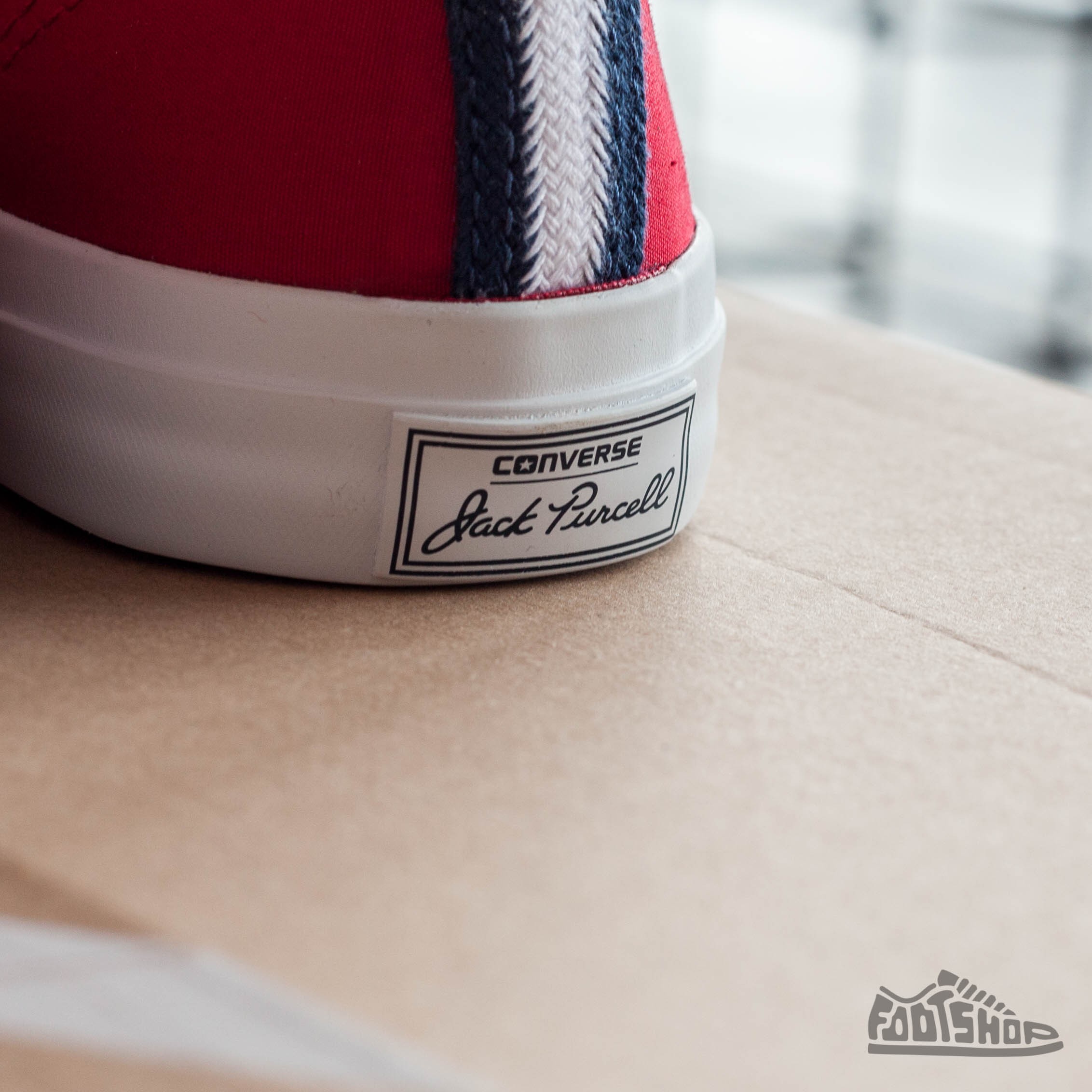 Men's shoes Converse Jack Purcell Jack Ox Days Red/White