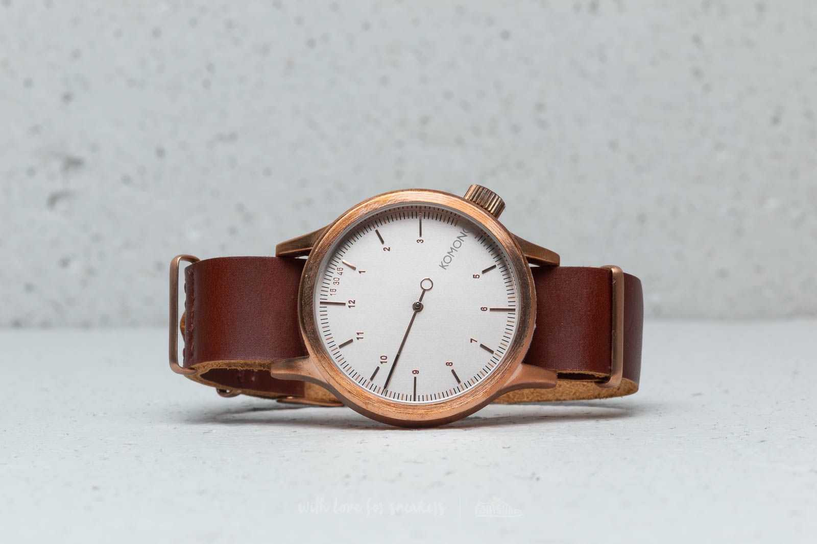 Watches Komono One Watch Mahogany