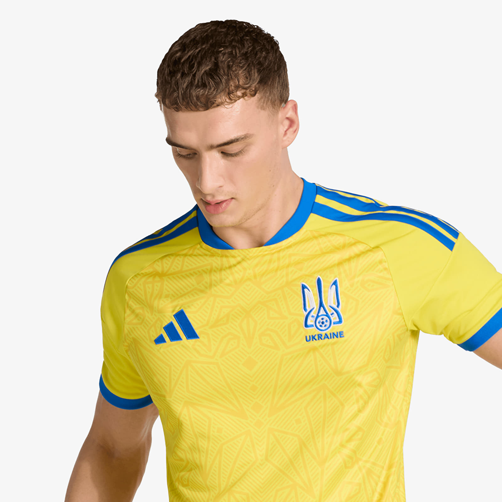 Trikots adidas Ukraine 26 Home Jersey Bright Yellow