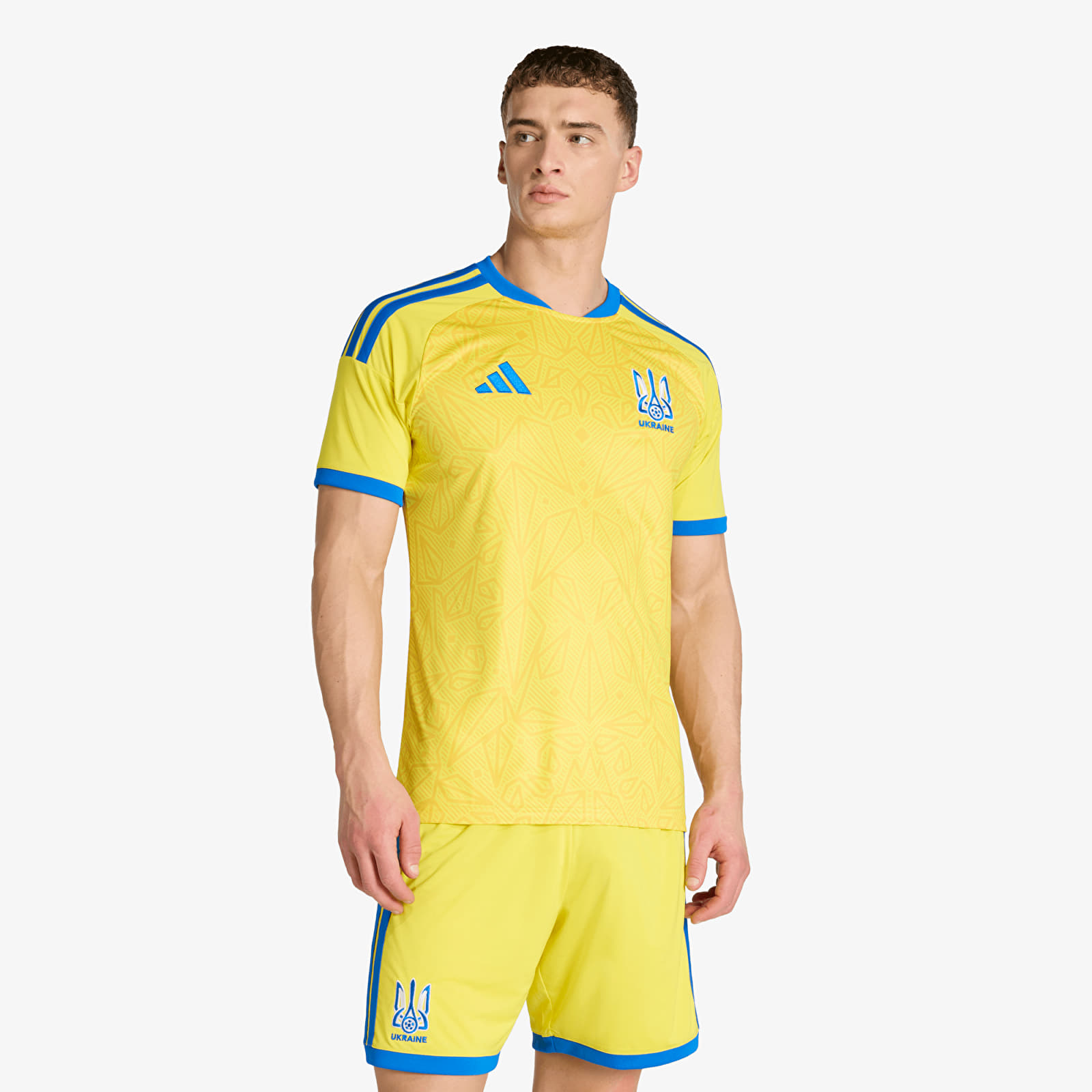 Trikots adidas Ukraine 26 Home Jersey Bright Yellow