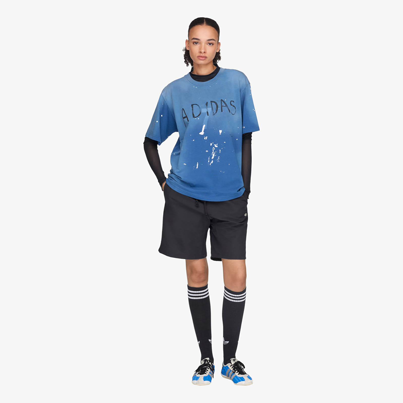 Trička adidas x Song For The Mute 007 Short Sleeve T-Shirt UNISEX Dusky Petrol