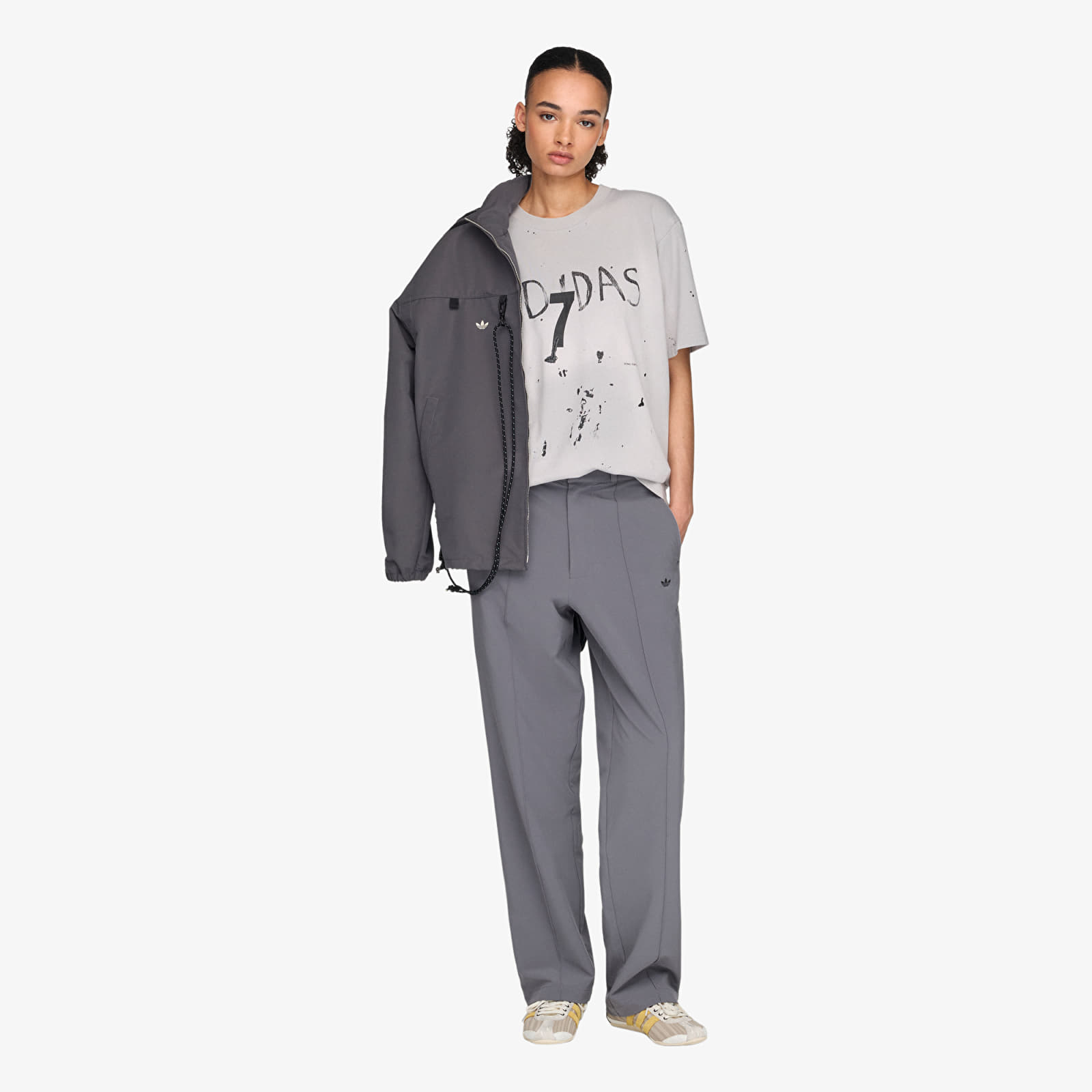 Trička adidas x Song For The Mute 007 Short Sleeve T-Shirt UNISEX Grey Two