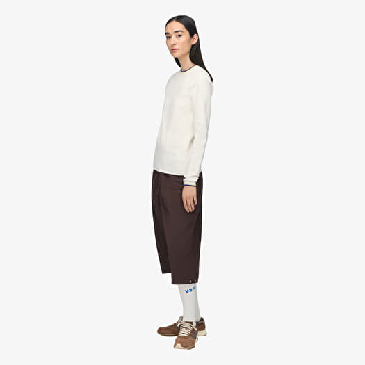 T-Shirt Y-3 x Wales Bonner Knit Base Long-Sleeve Top Cream White