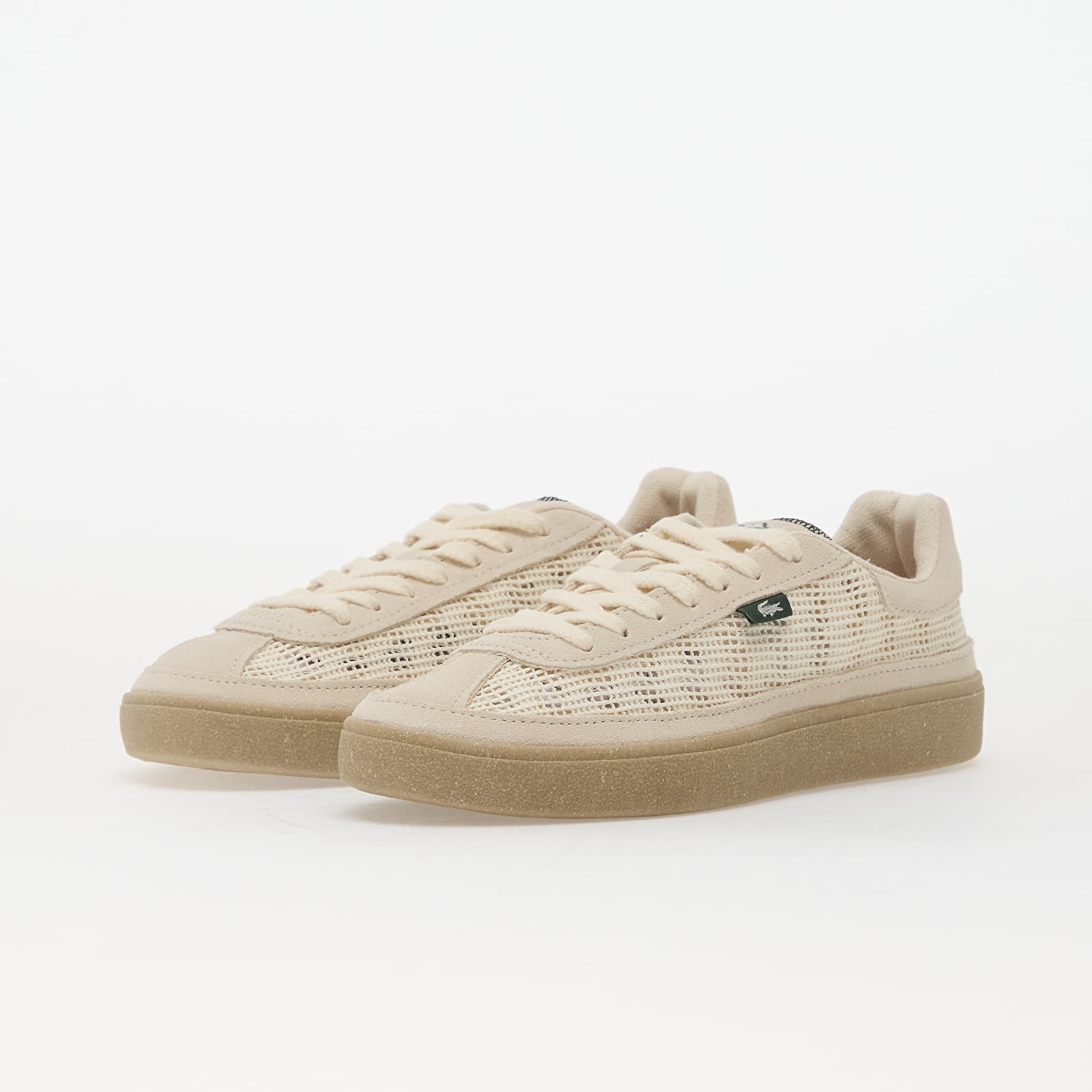 Naiste jalatsid LACOSTE Baseshot Lite Off White/ lt tan