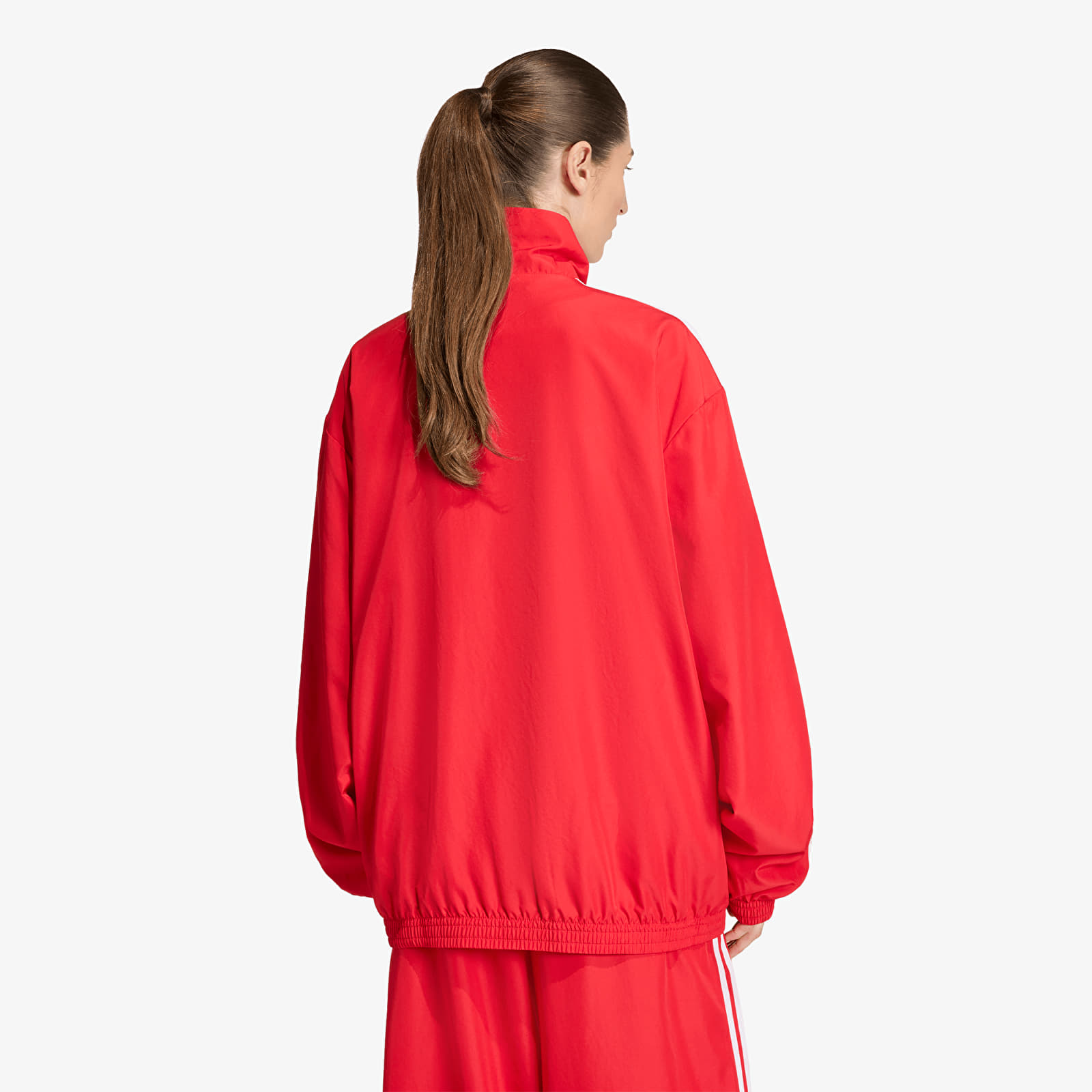 Sweats à capuche femme adidas Firebird Adilenium Track Top Better Scarlet/ Black