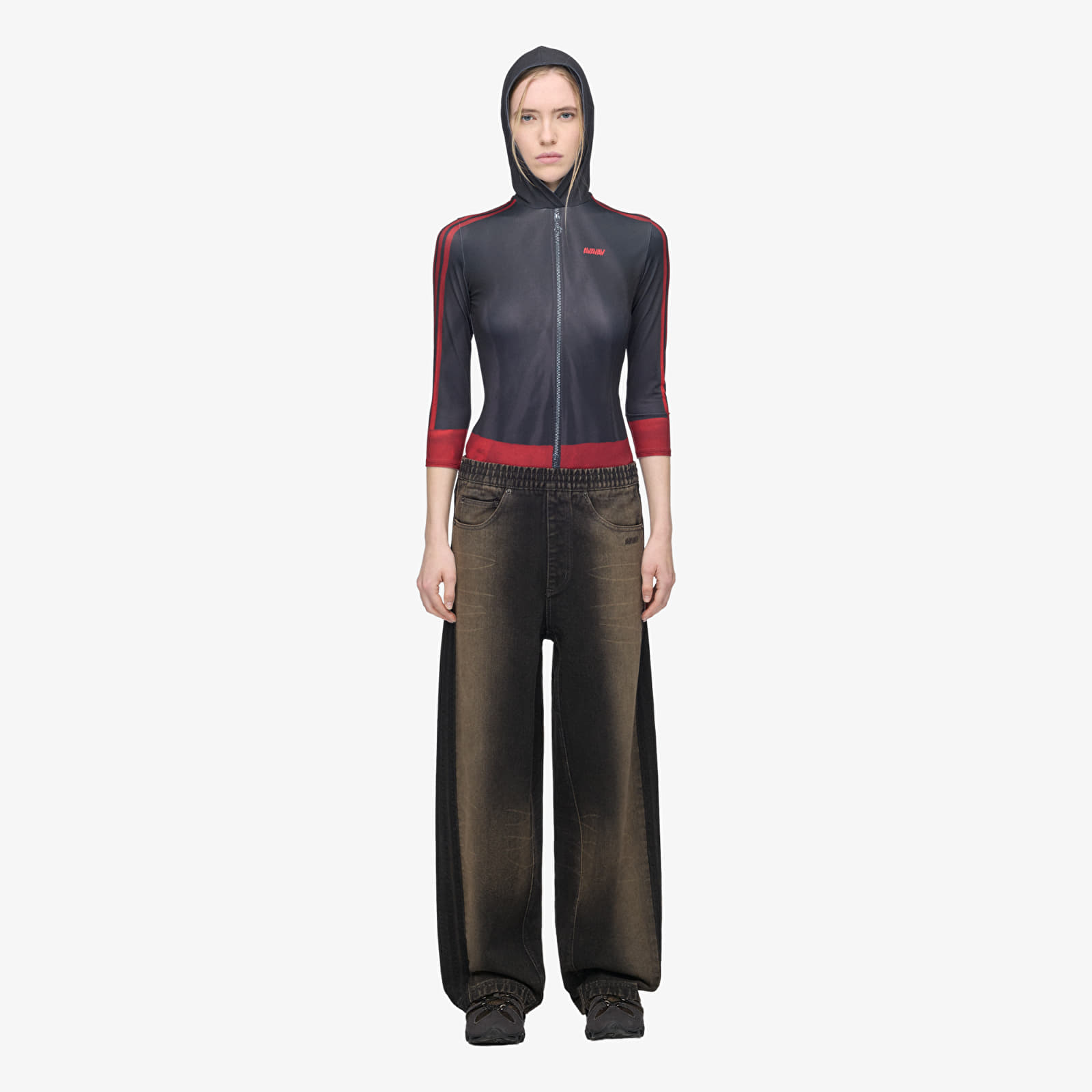 Jeans adidas By Avavav Denim Pants Carbon
