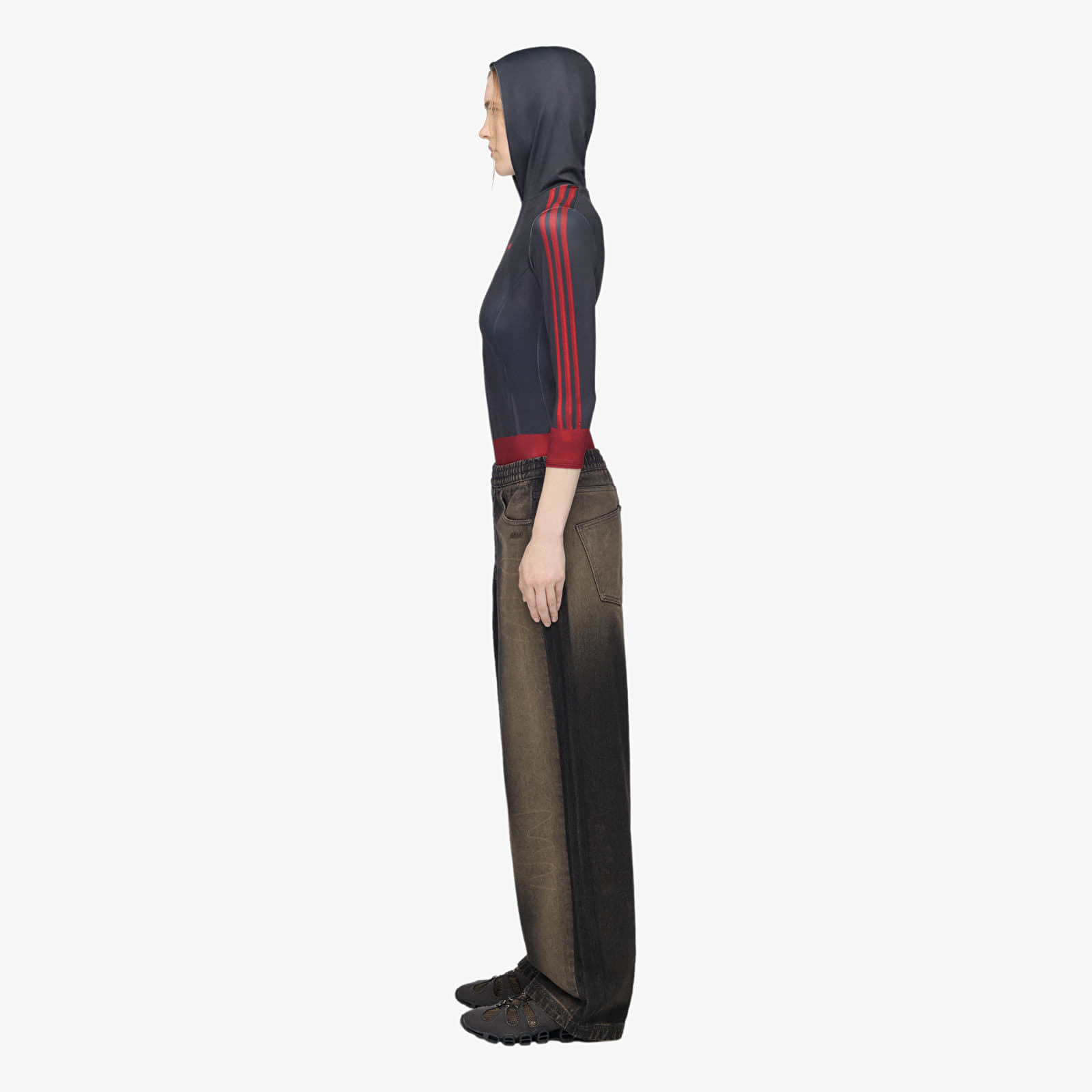 T-shirts adidas By Avavav Tracklong-Sleeve Top Baselayer Better Scarlet