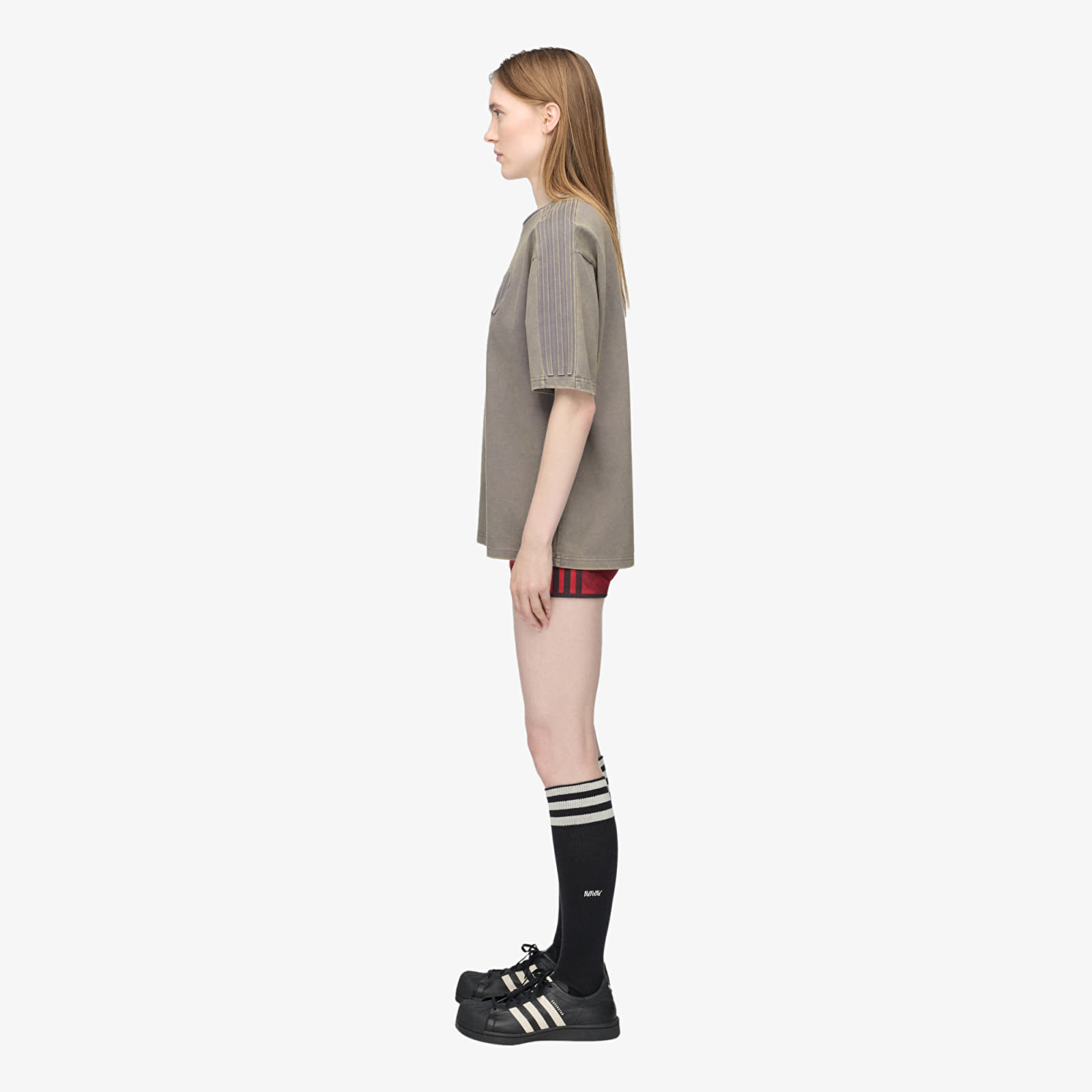 T-shirts adidas By Avavav Tee Grey Four